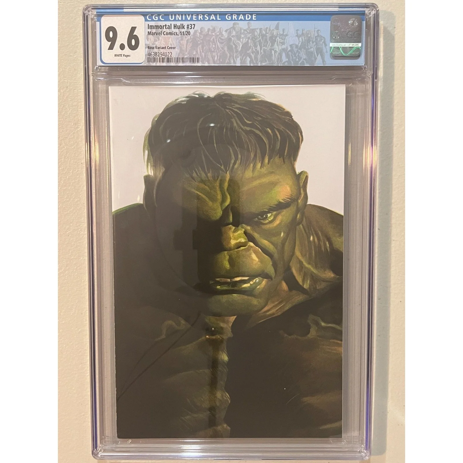 Marvel Comics Immortal Hulk #37 CGC 9.6 Alex Ross Timeless Variant