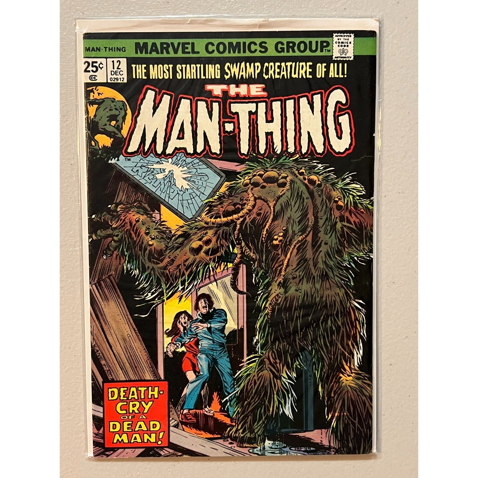 Marvel Comics Man-Thing #12 (1974) Mid-High Grade!