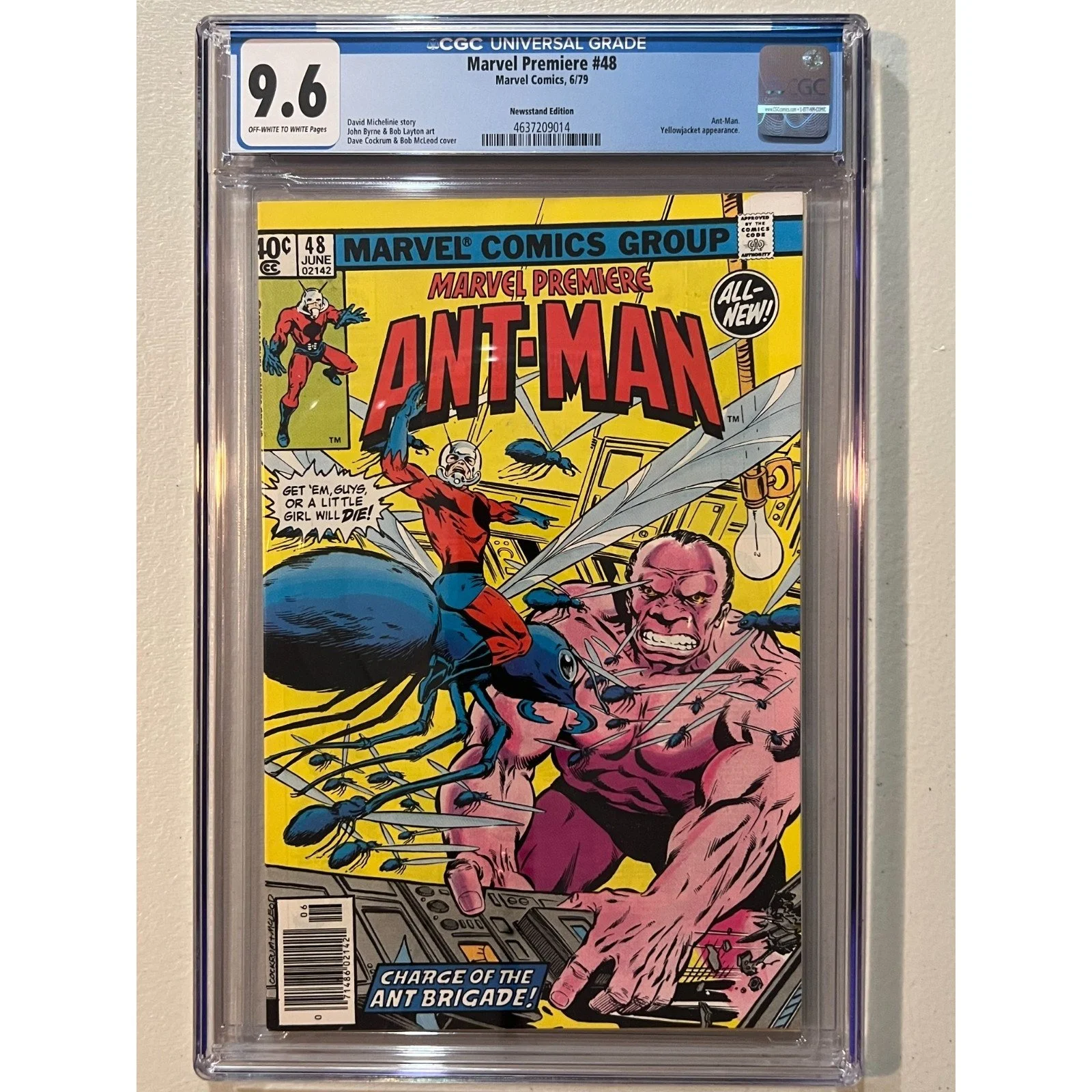 Marvel Comics Marvel Premiere #48 CGC 9.6 (1979) Newsstand!