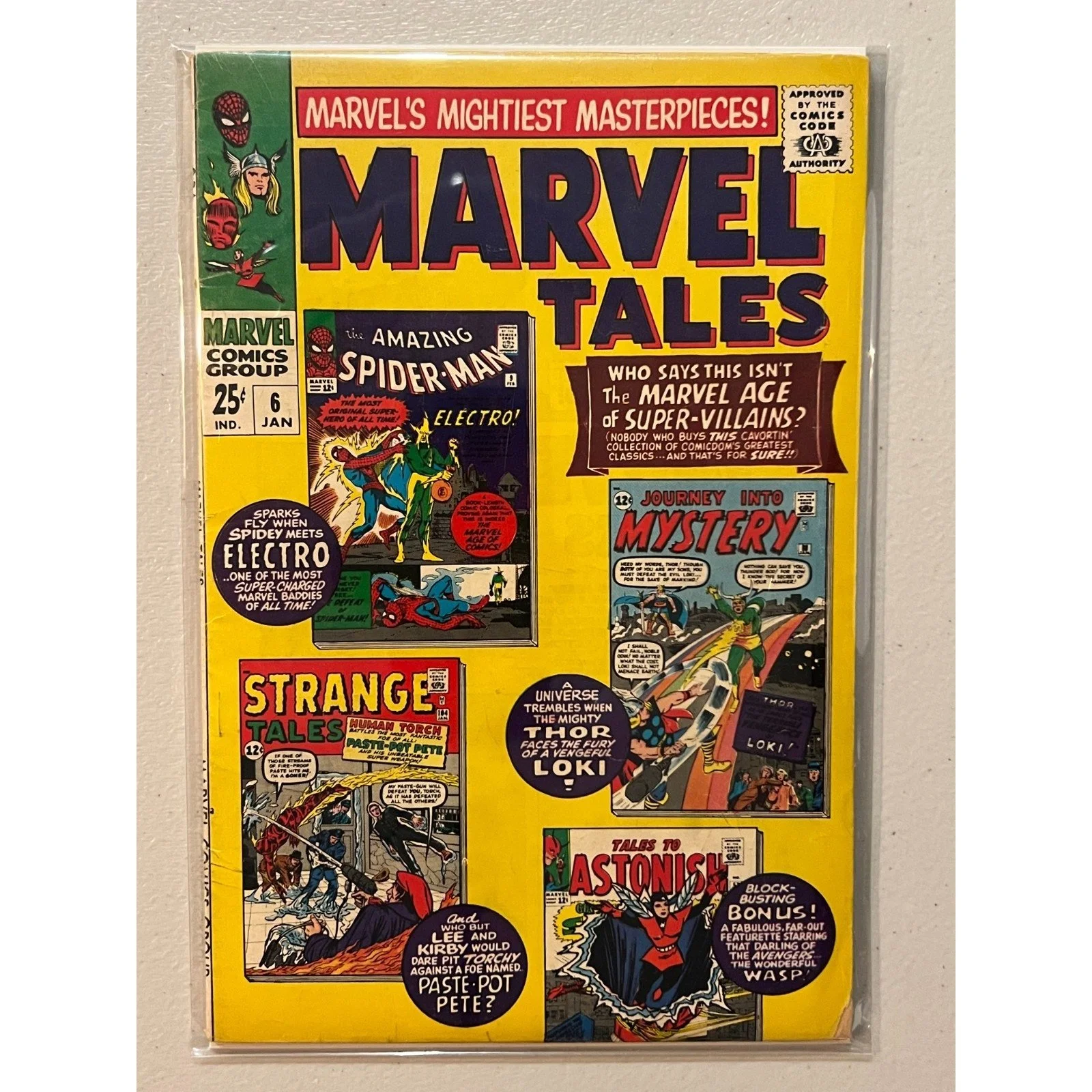 Marvel Comics Marvel's Mightiest Masterpieces #6 (1964) Mid-Grade!