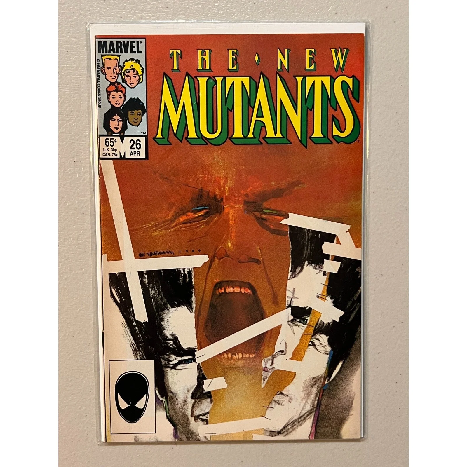 Marvel Comics New Mutants #26 (1985) 1st appearance of Legion! High Grade!