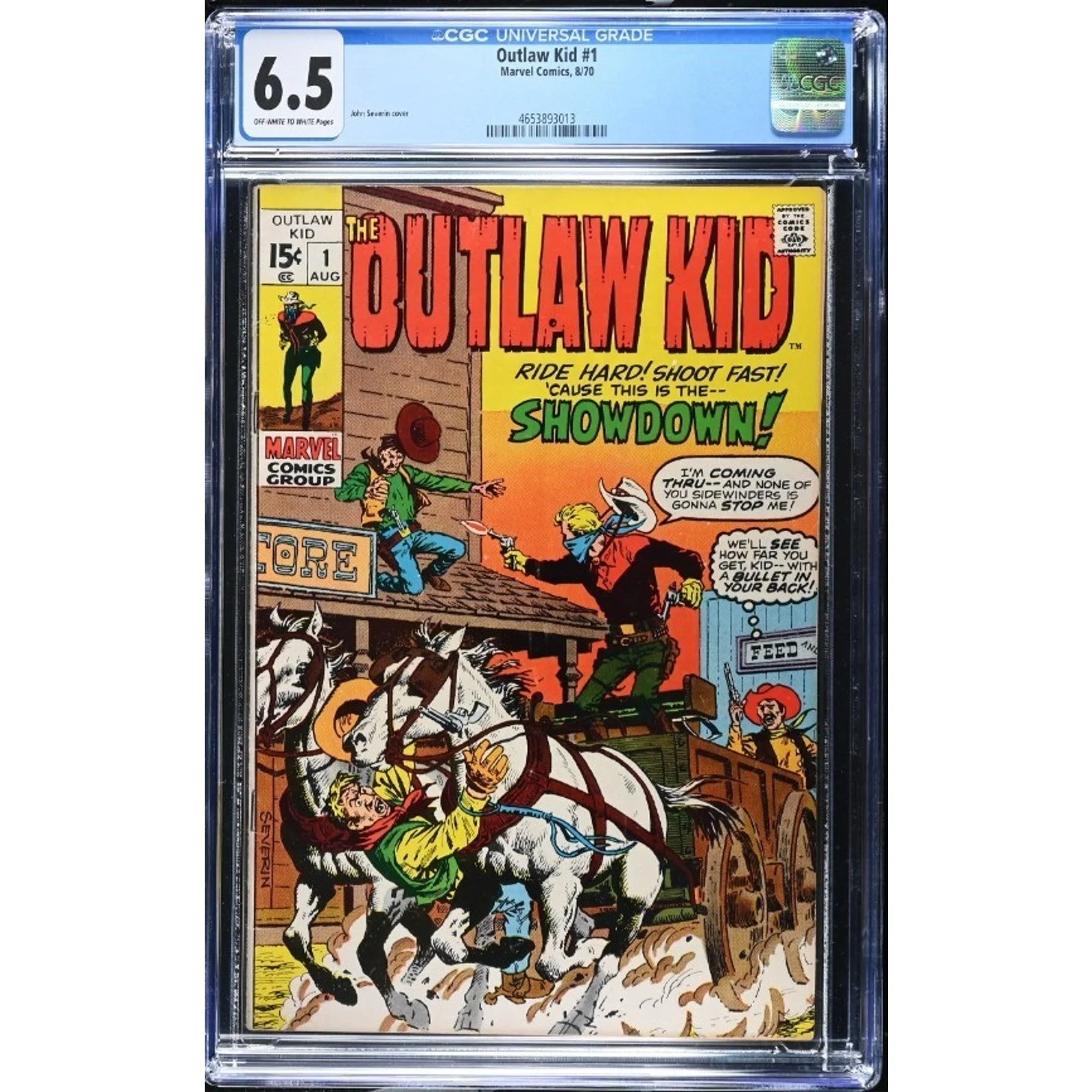 Marvel Comics Outlaw Kid #1 CGC 6.5 (1970)