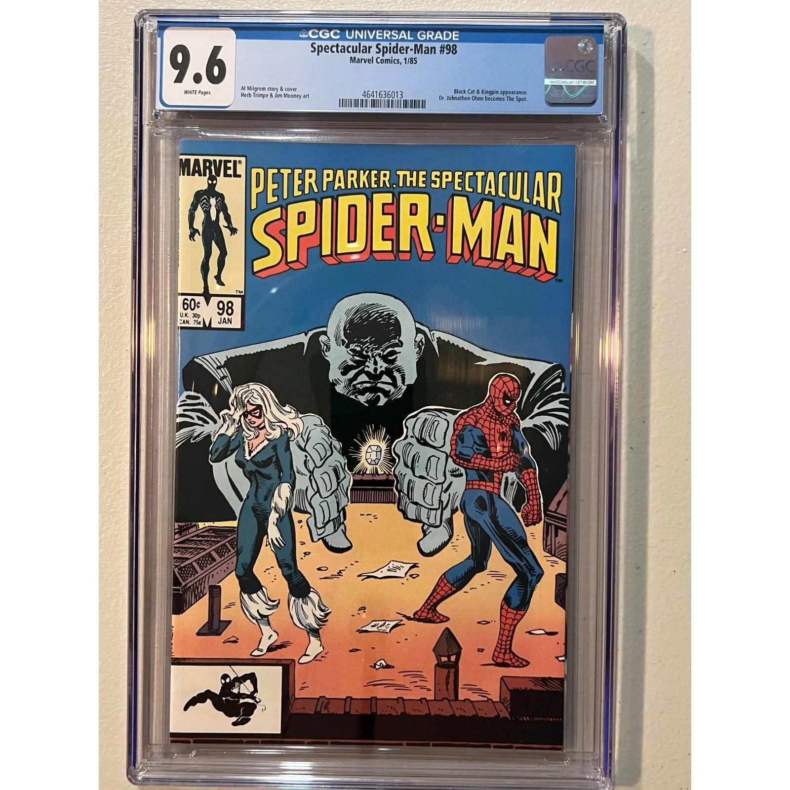 Marvel Comics Spectacular Spider-Man #98 CGC 9.6 (1985)