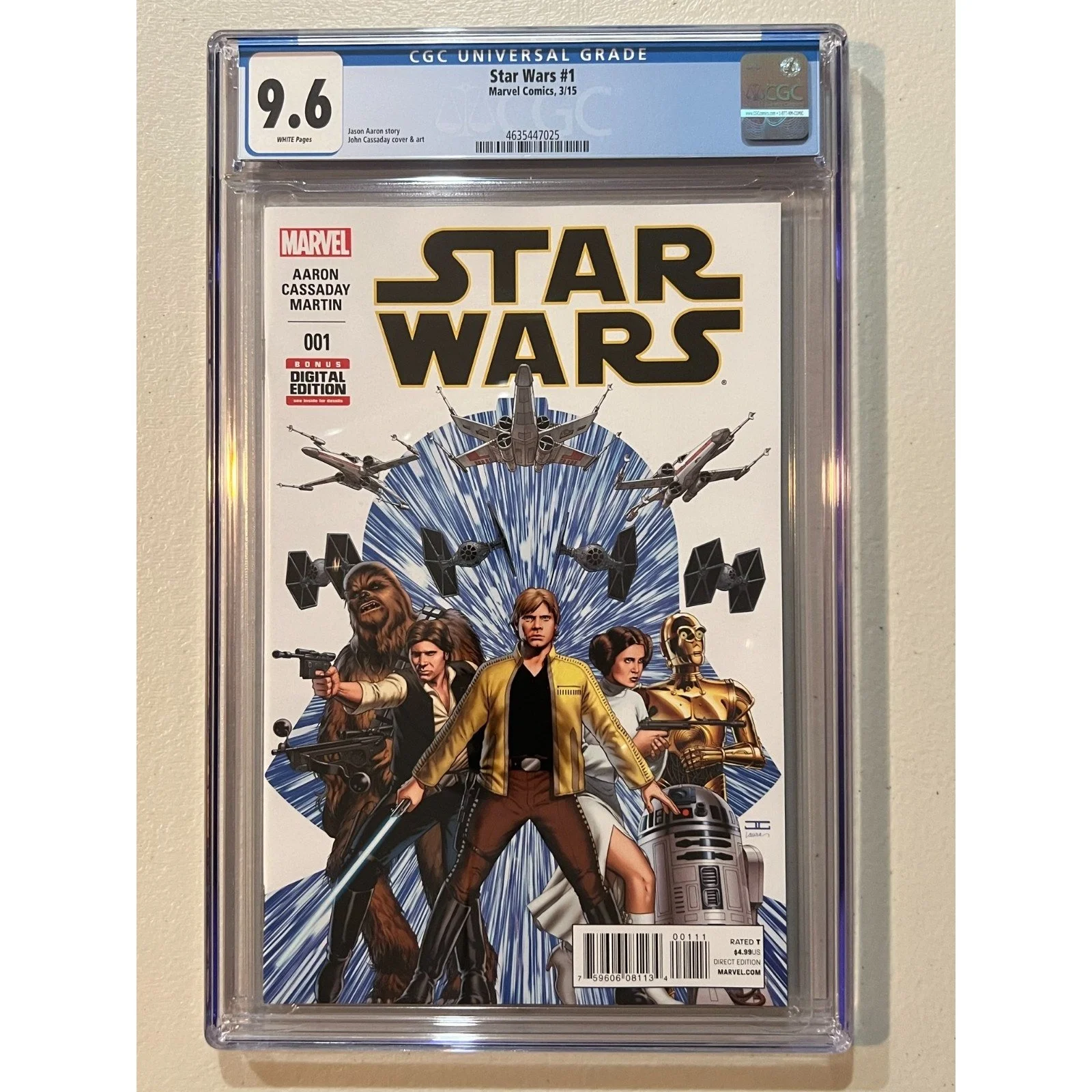 Marvel Comics Star Wars #1 CGC 9.6 (2015)