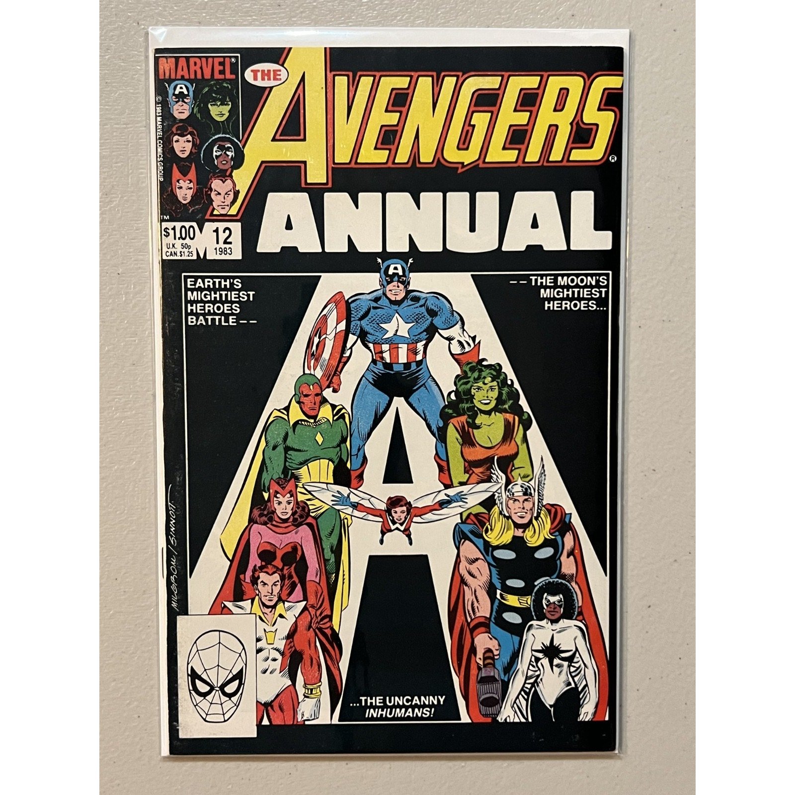 Marvel Comics The Avengers Annual #12 (1983) High Grade!