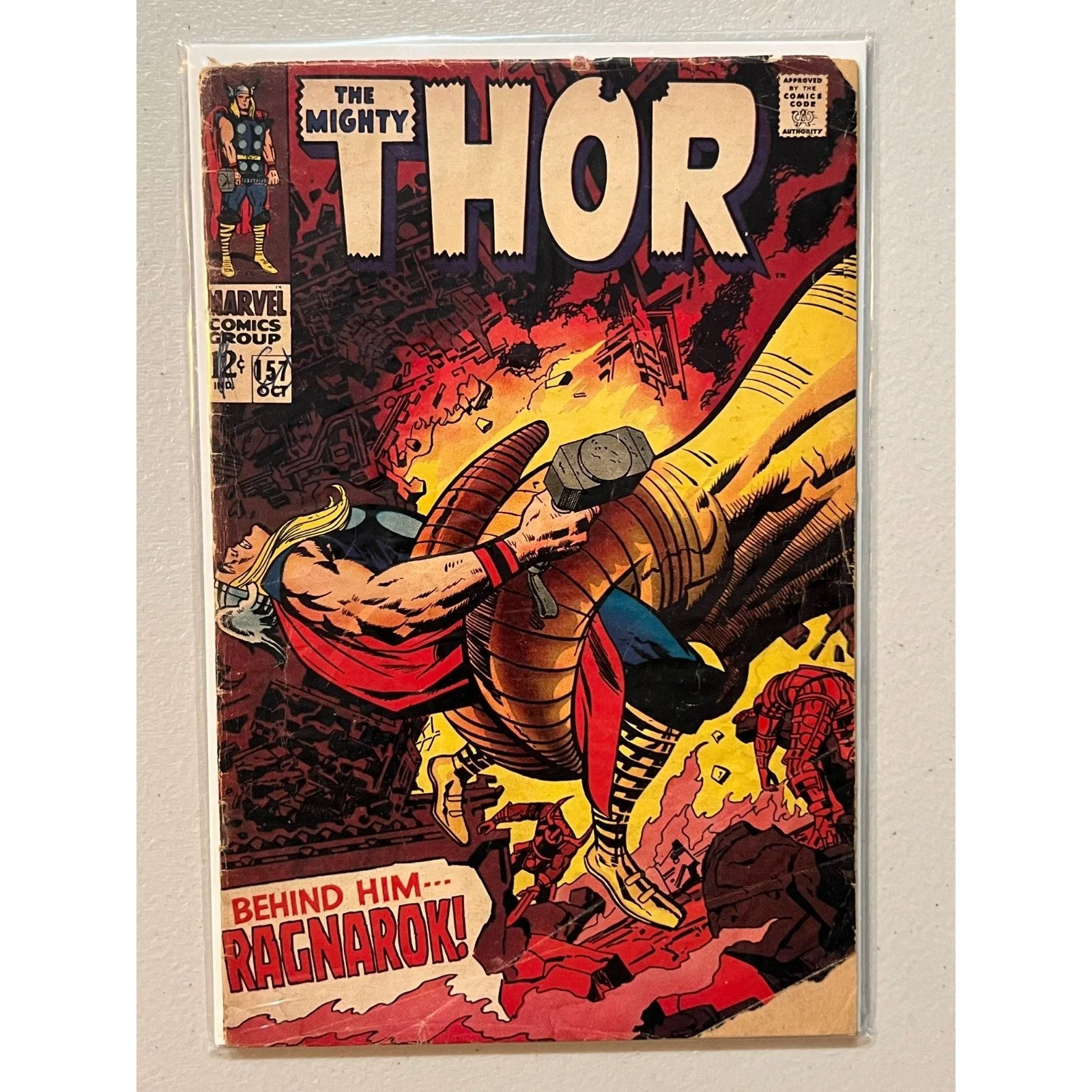 Marvel Comics The Mighty Thor #157 (1968) Low Grade!