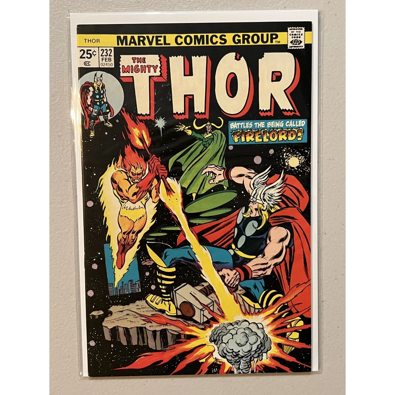 Marvel Comics Thor #232 (1974) High Grade!