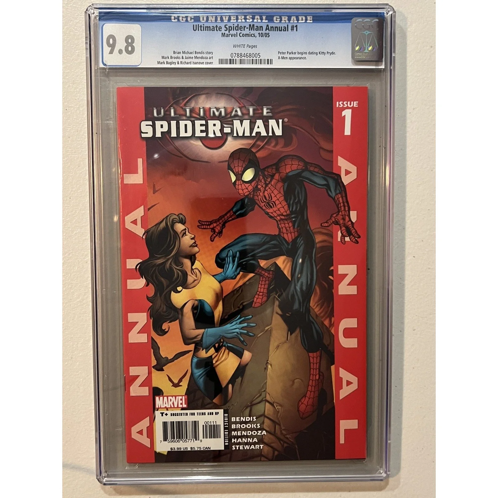 Marvel Comics Ultimate Spider-Man Annual 1 CGC 9.8 (2005)