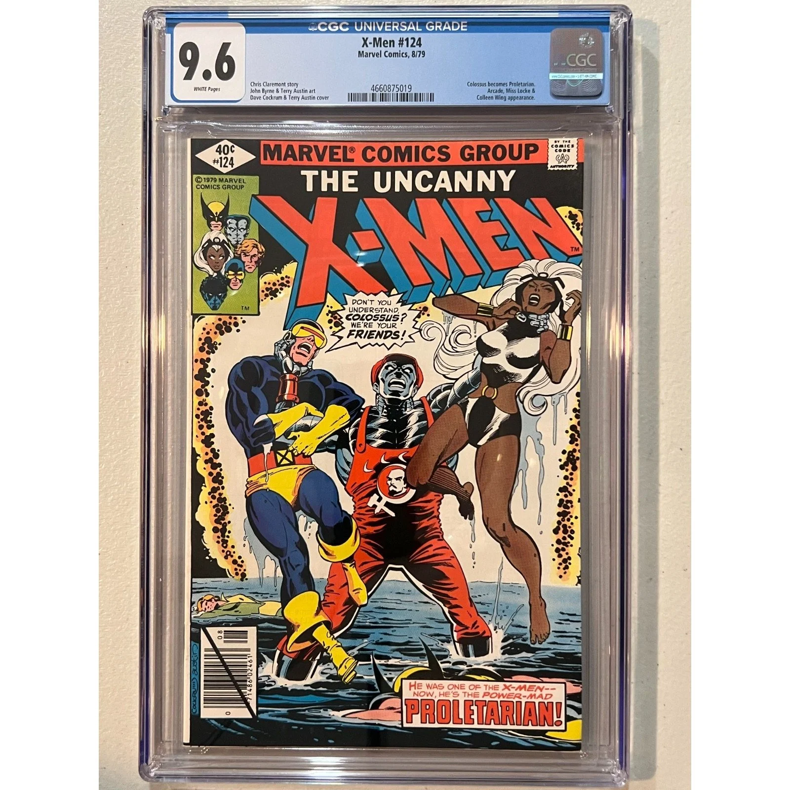 Marvel Comics Uncanny X-Men #124 CGC 9.6 (1979)