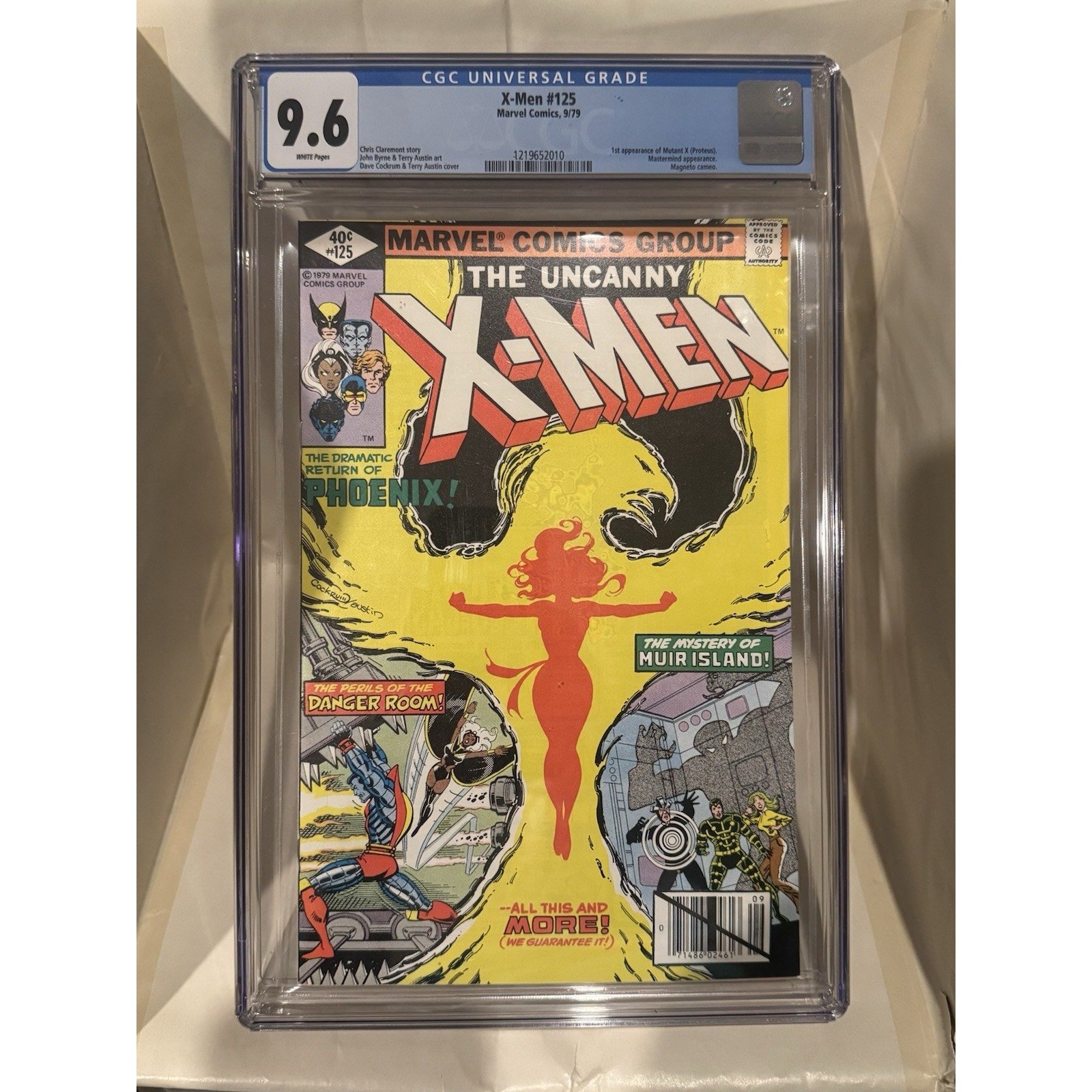 Marvel Comics Uncanny X-Men #125 CGC 9.6 (1979) 1st Appearance of Mutant X!