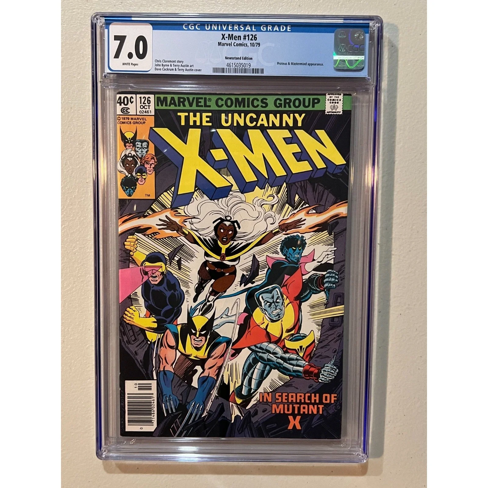 Marvel Comics Uncanny X-Men #126 CGC 7.0 (1979)