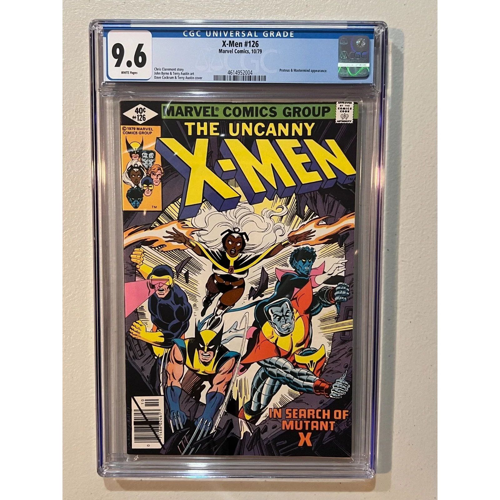 Marvel Comics Uncanny X-Men #126 CGC 9.6 (1979)