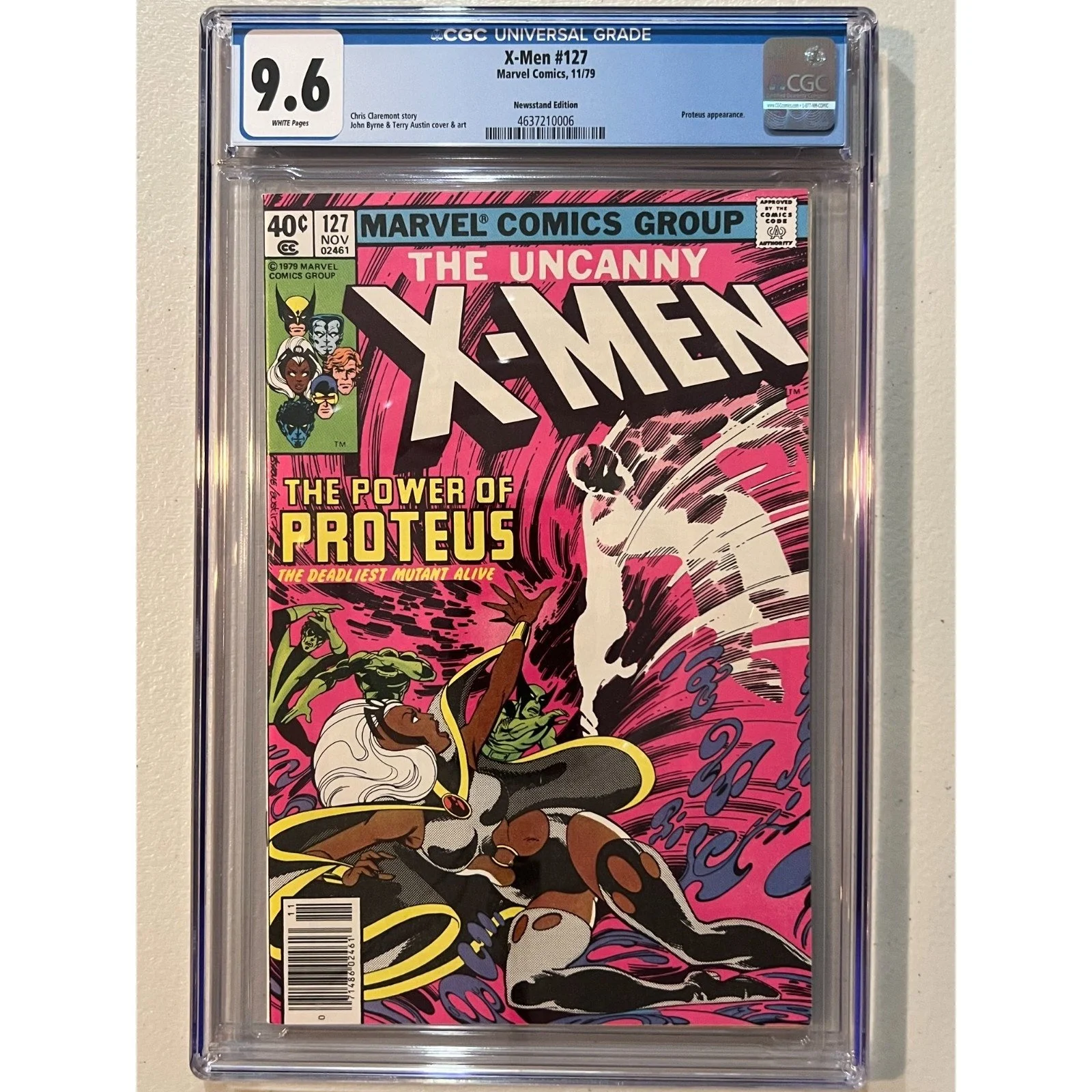 Marvel Comics Uncanny X-Men #127 CGC 9.6 (1979) Newsstand!!