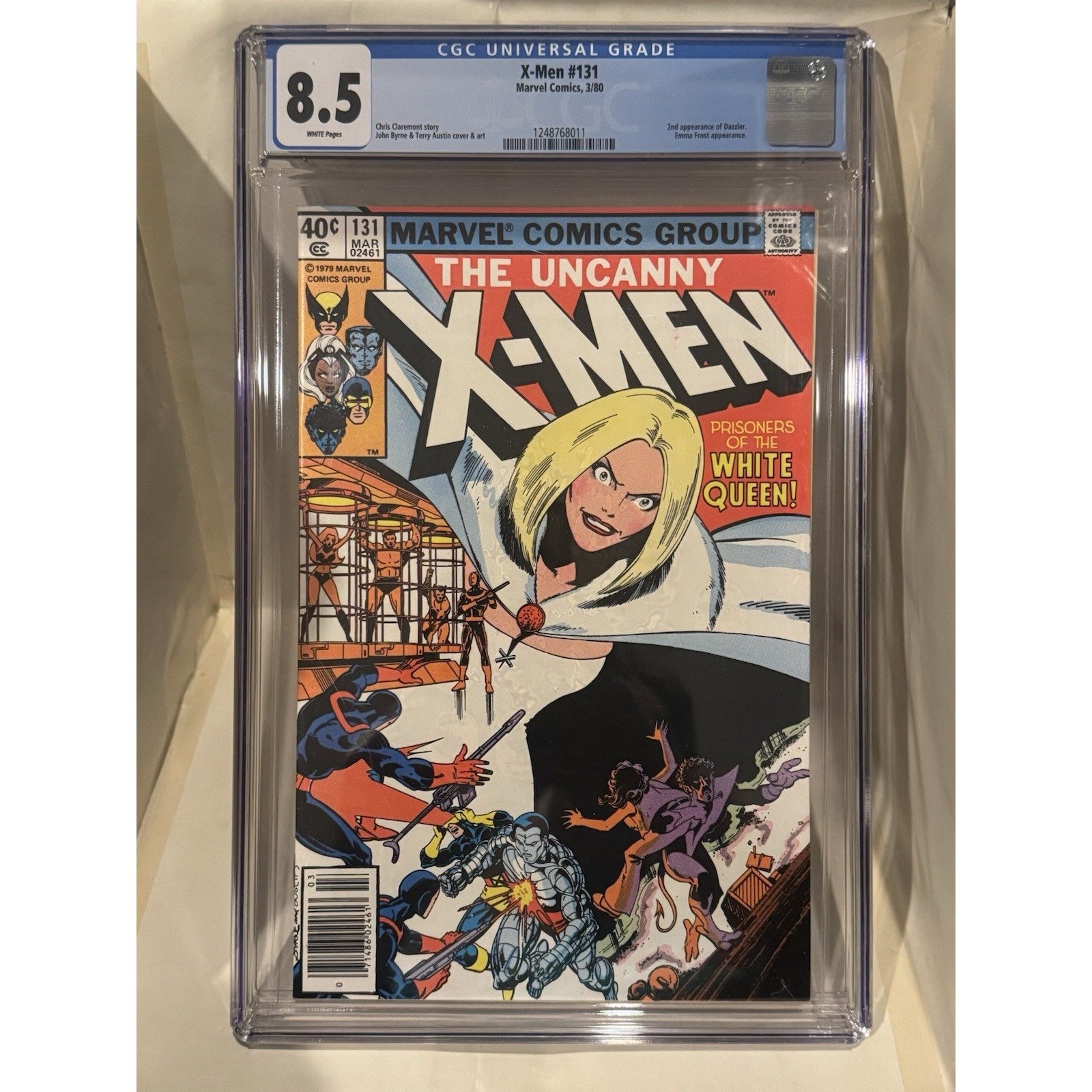 Marvel Comics Uncanny X-men #131 CGC 8.5 (1980) 2nd Appearance of Dazzler! Newsy