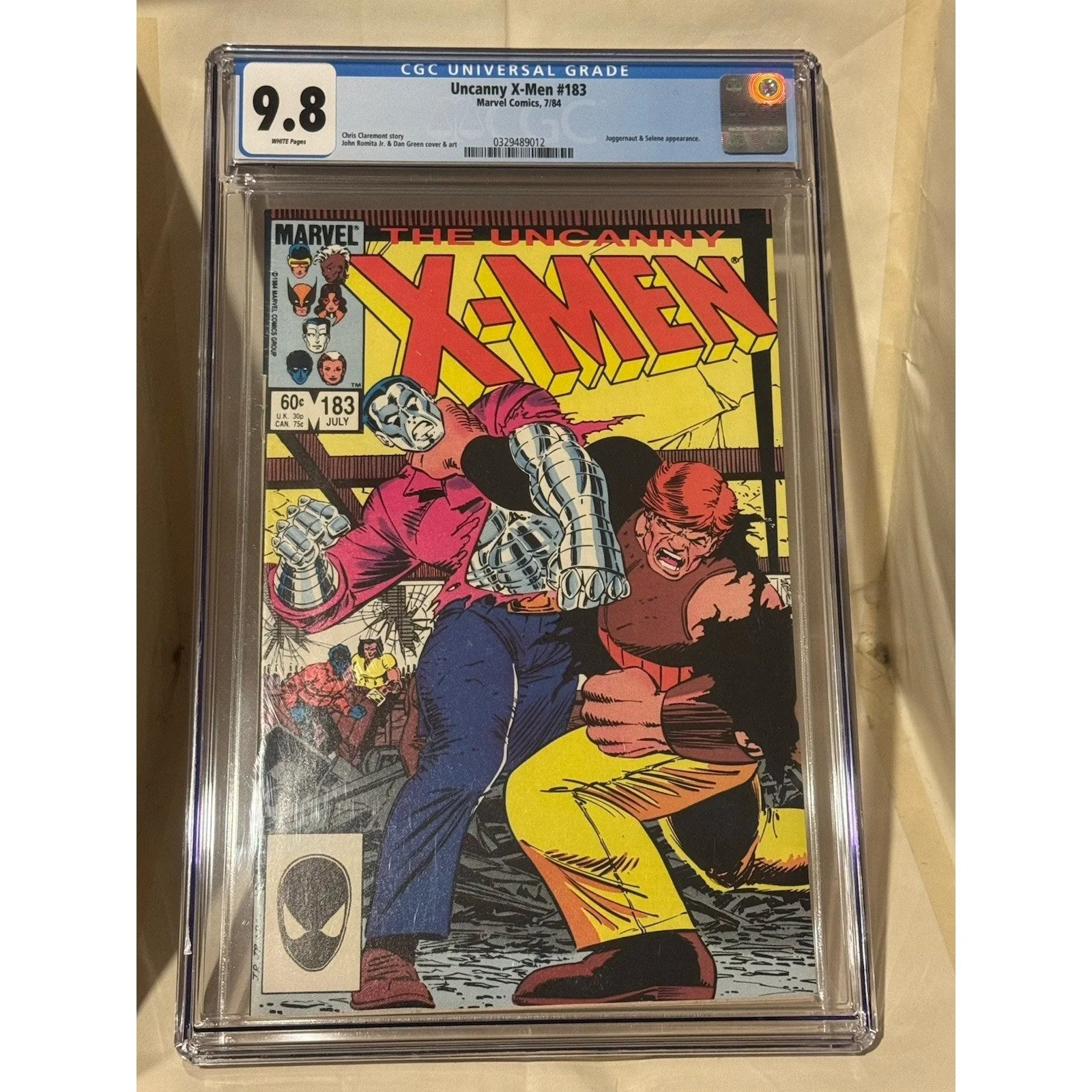 Marvel Comics Uncanny X-Men #183 CGC 9.8 (1984)