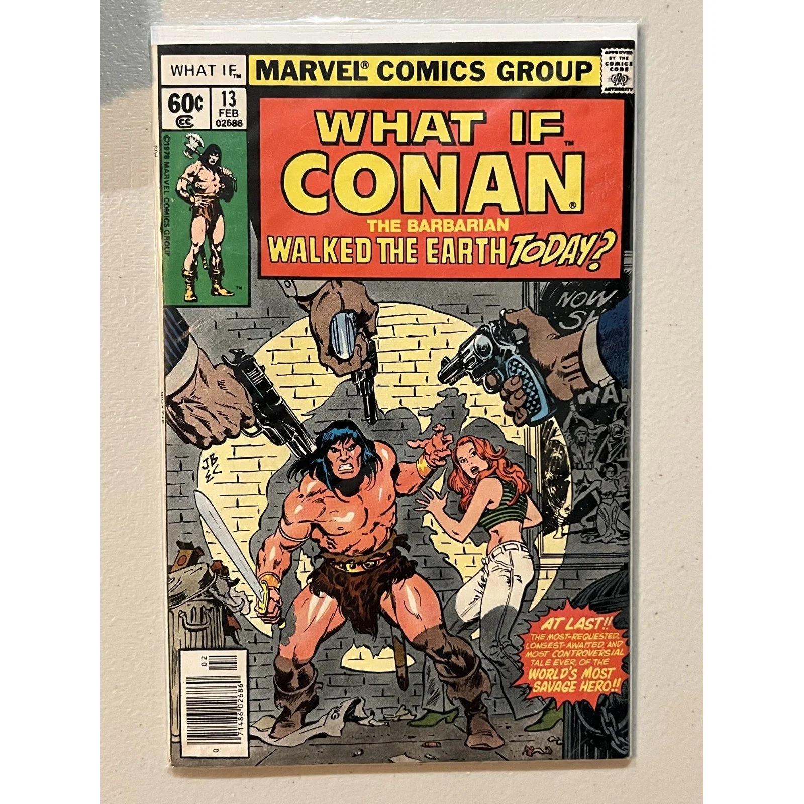 Marvel Comics What If? #13 (1979) "Conan Walked the Earth Today" High Grade!