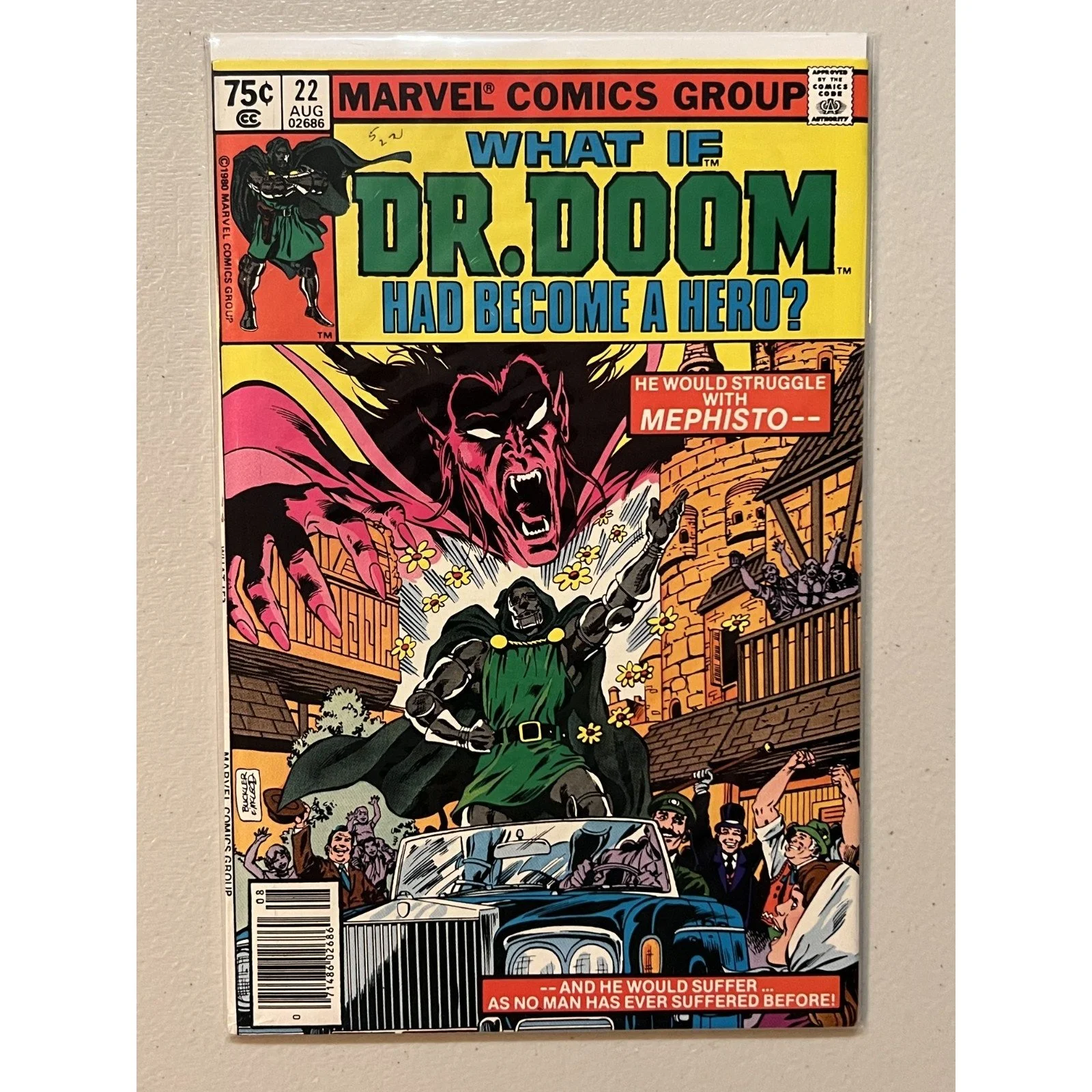 Marvel Comics What If? #22 (1980) "Dr.Doom had Become a Hero" Newsy! High Grade