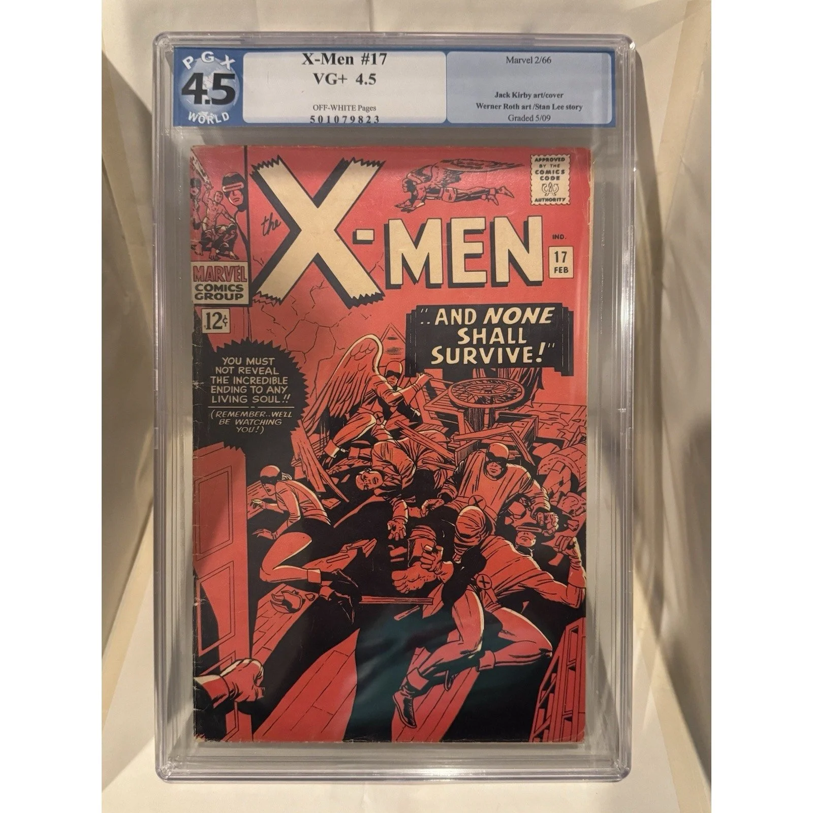 Marvel Comics X-Men #17 PGX 4.5 (1966) Magneto Cameo!