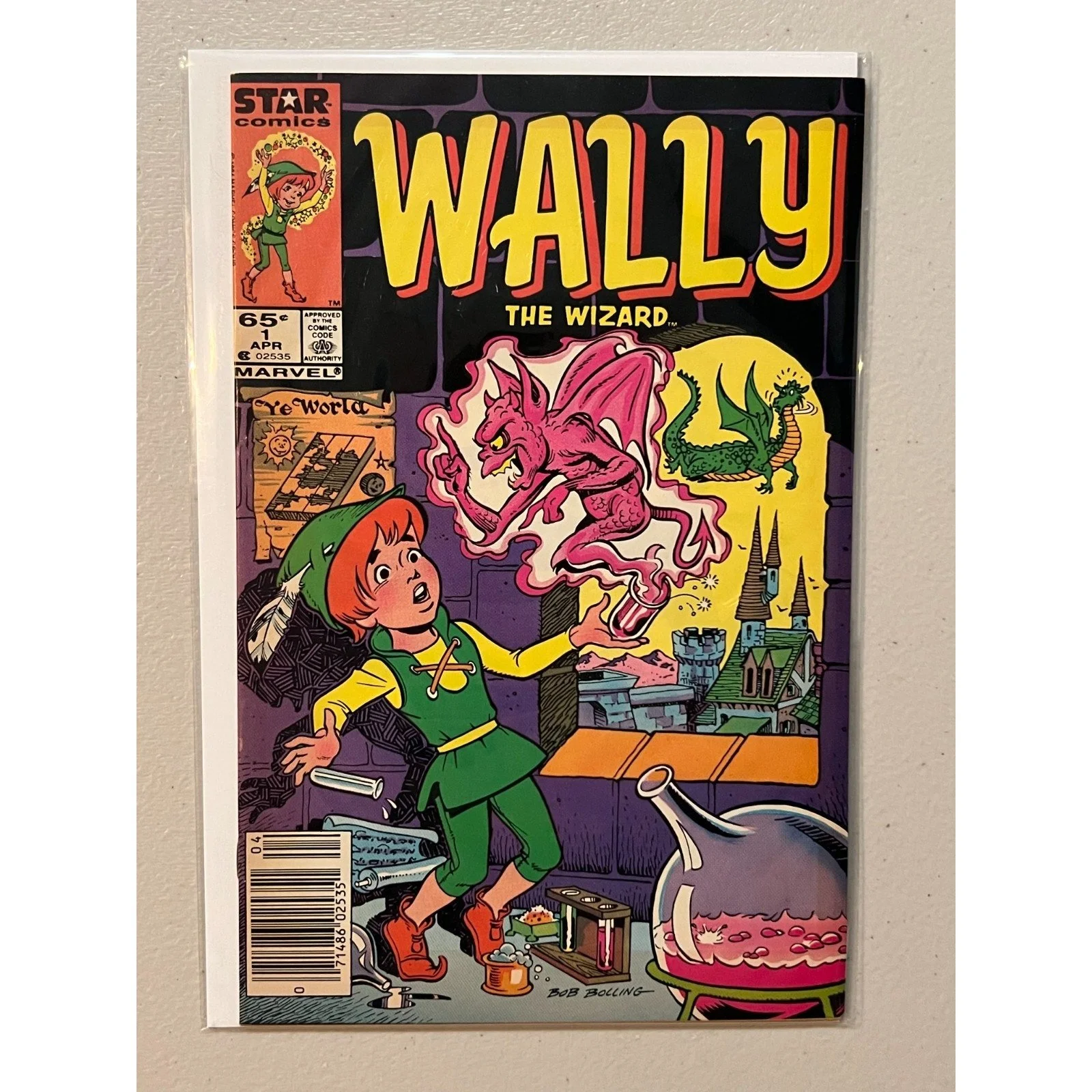 Marvel Star Comics Wally the Wizard #1 (1985) High Grade!