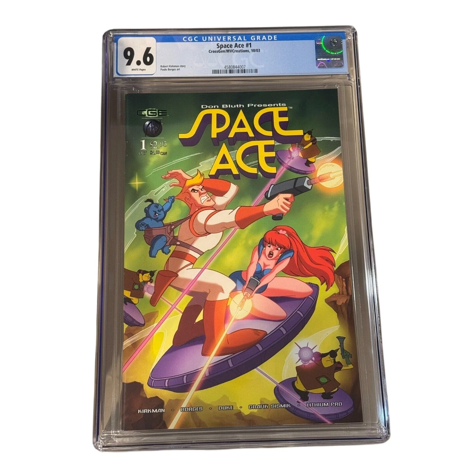 Space Ace #1, #2 & #3 CGC 9.6, 9.8, 9.4 CrossGen/MVCreations (2003)