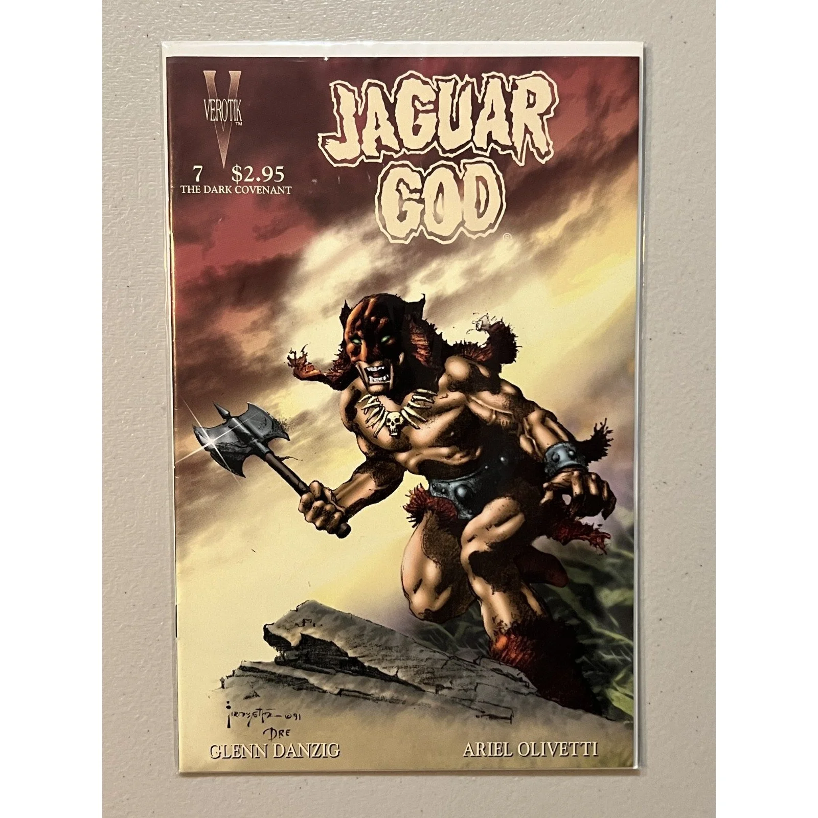 Verotik Comics Jaguar God #7 (1997) High Grade!