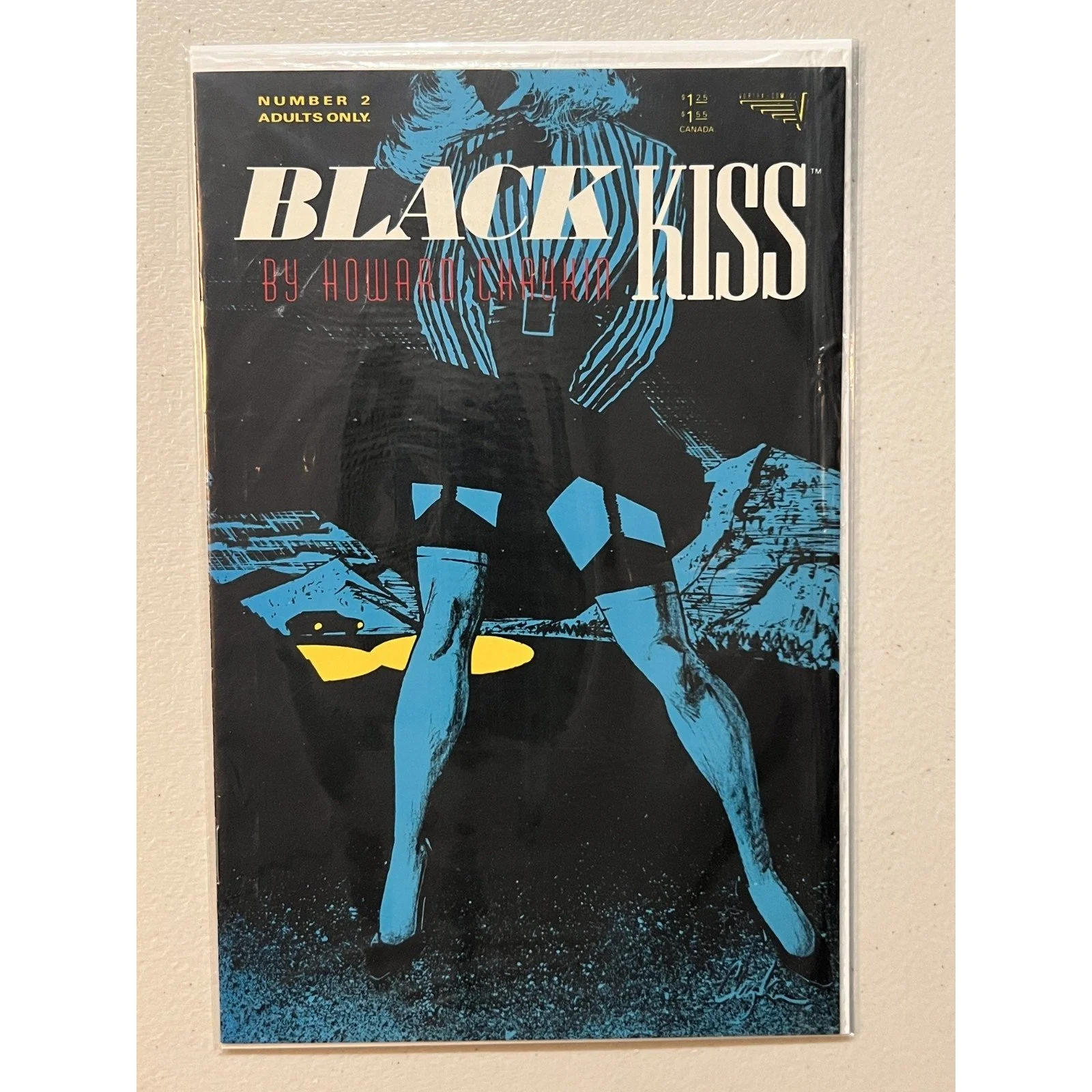 Vortex Comics Black Kiss #2 (1988) High Grade!