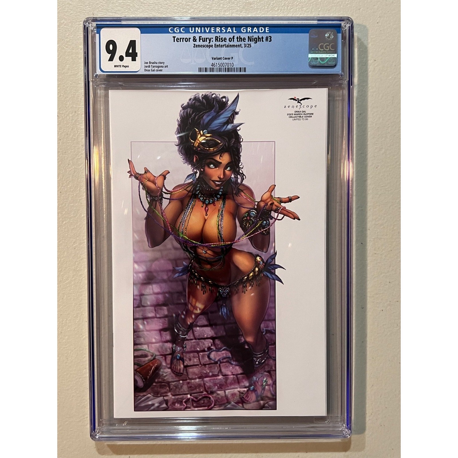 Zenescope Terror & Fury: Rise of the Night #3 CGC 9.4 (2025)