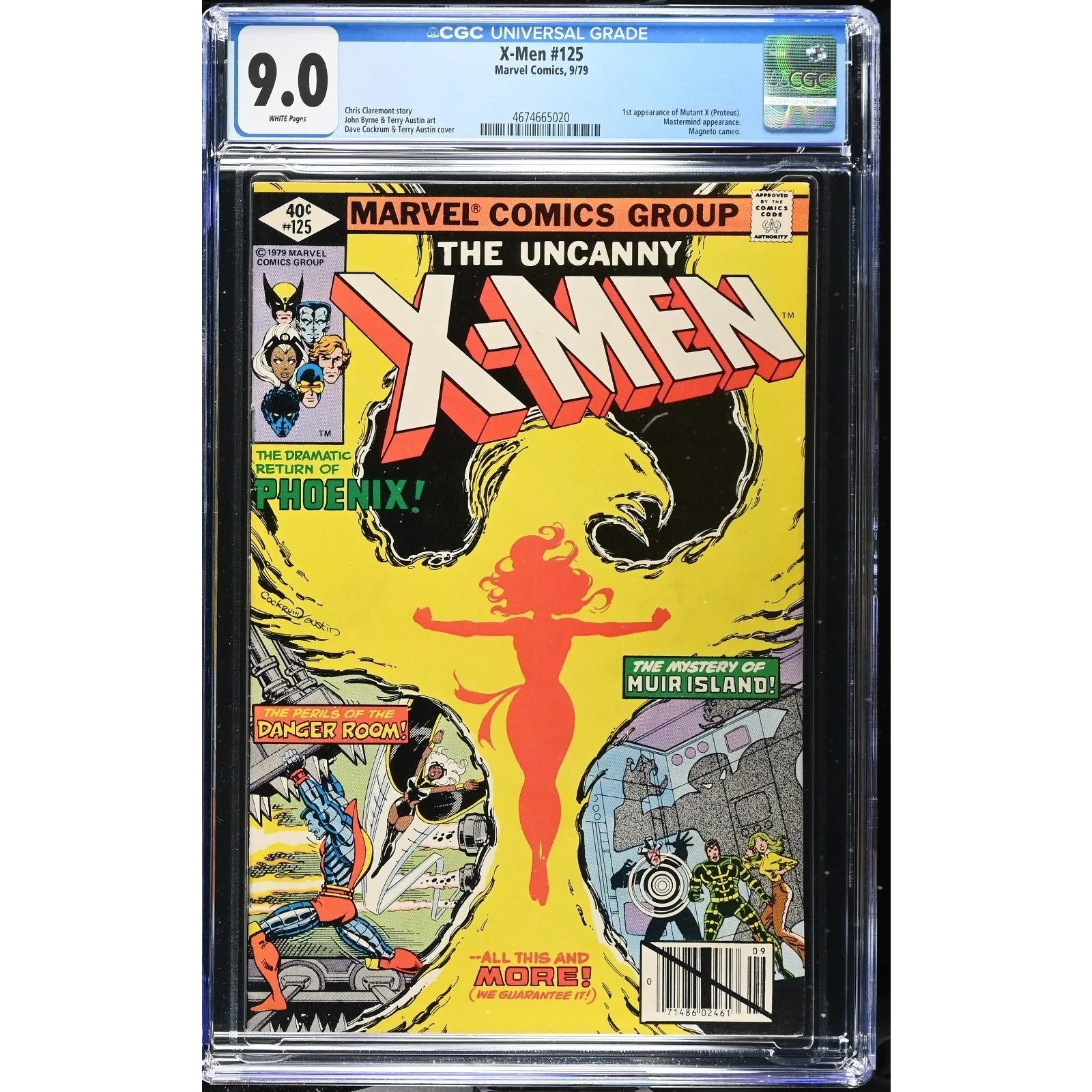 Marvel Comics X-Men #125 CGC 9.0 (1979)