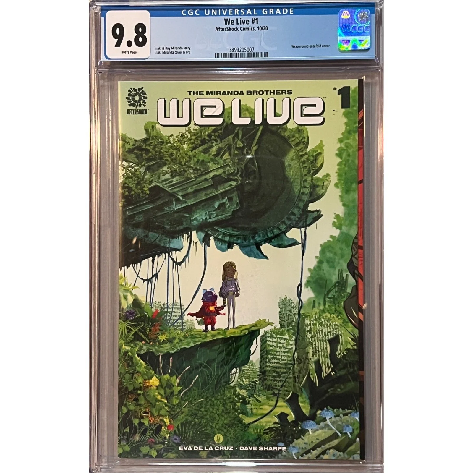 Aftershock Comics We Live #1 CGC 9.8 (2020) 1st print!