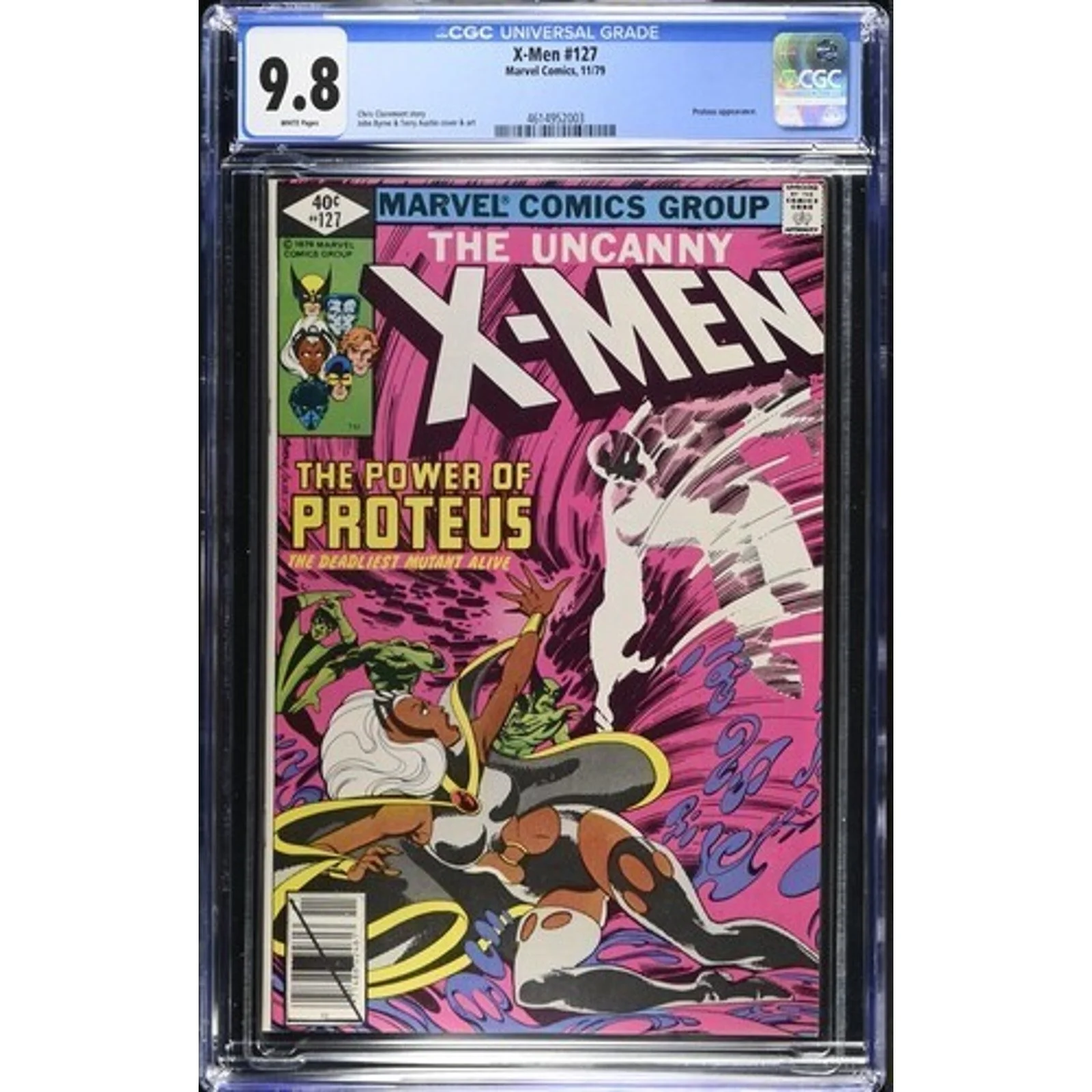 Marvel Comics X-Men #127 CGC 9.8 (1979)