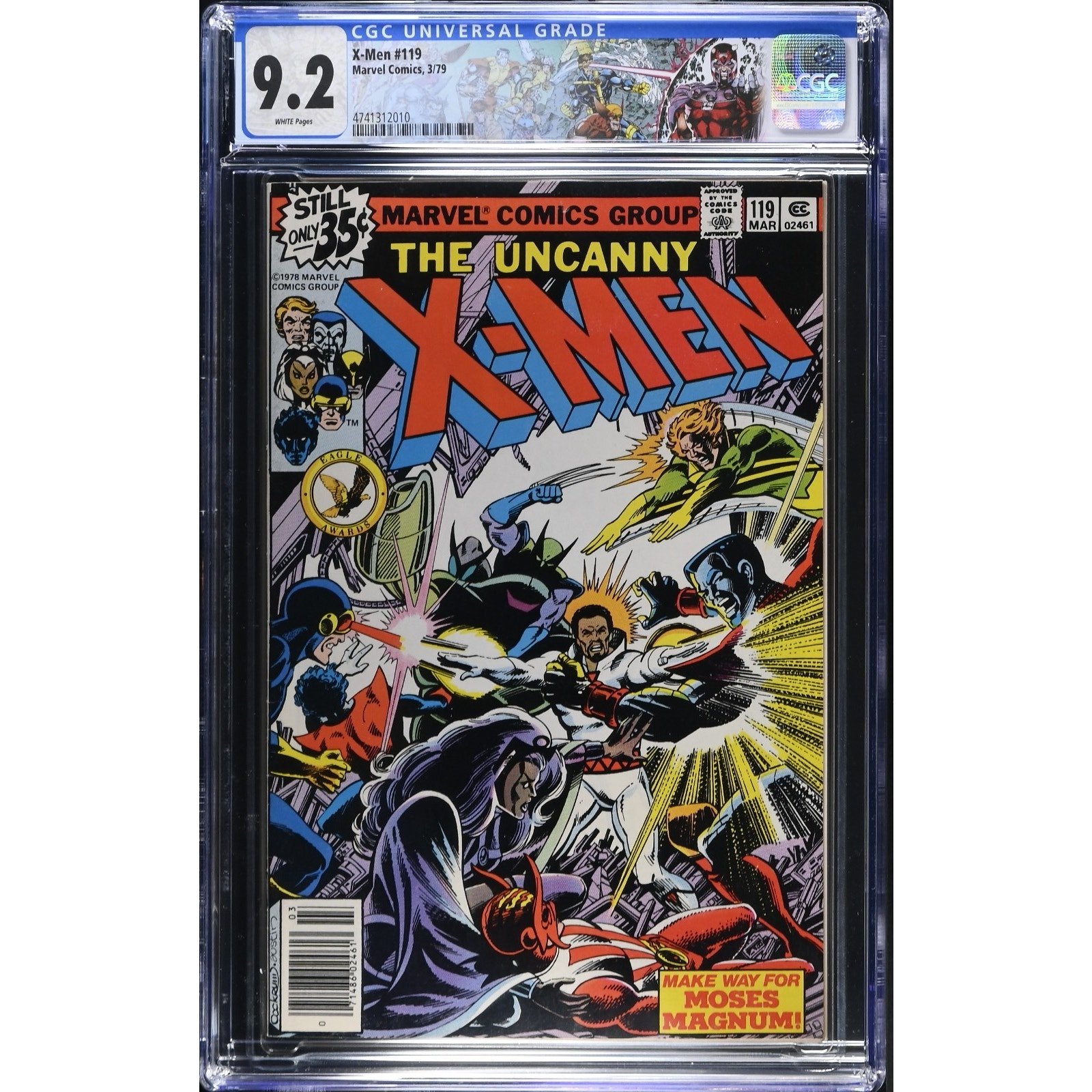Marvel Comics X-Men #119 CGC 9.2 (1979) Custom Label!
