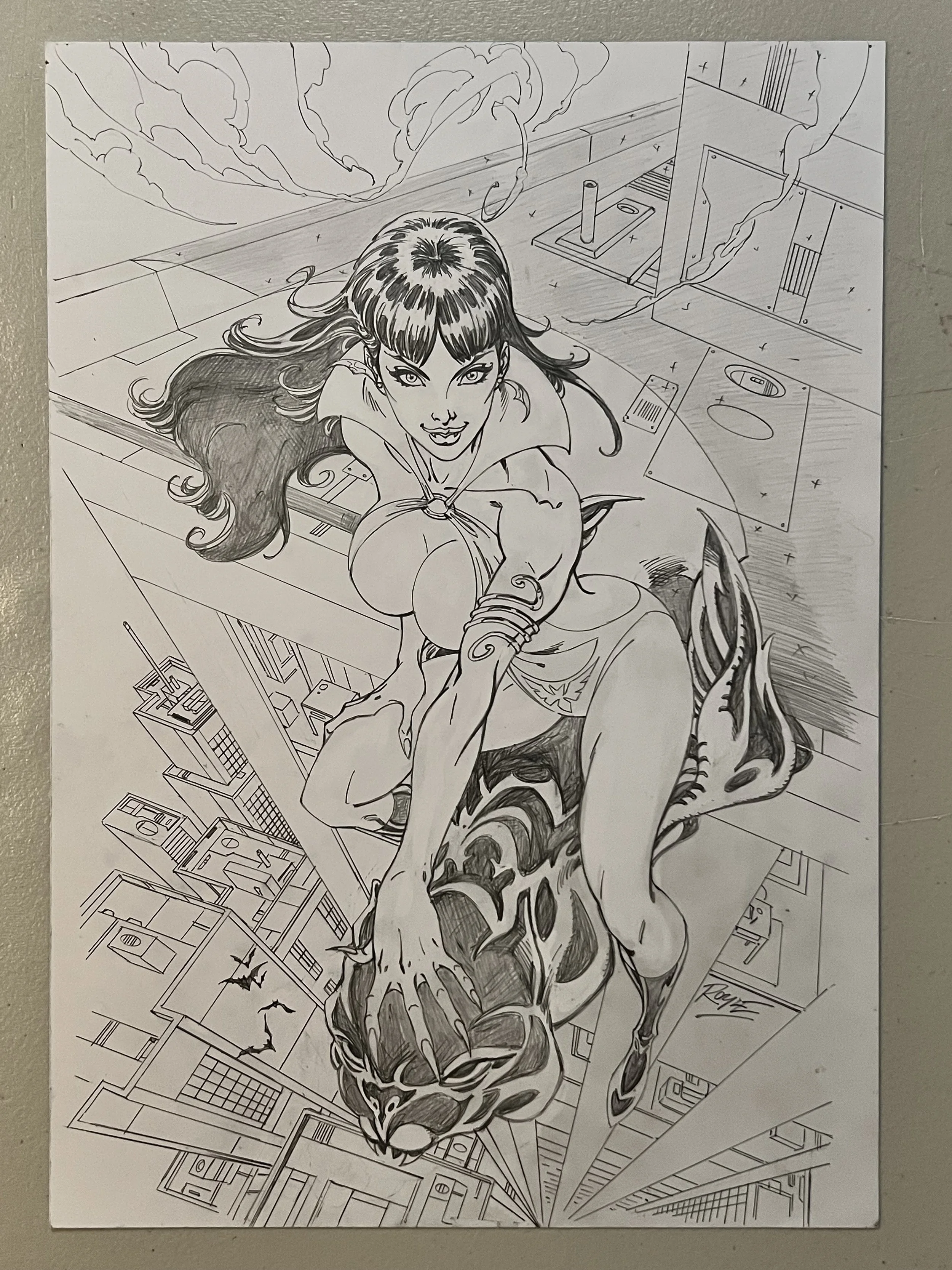 Vampirella #6 John Royle Front.JPG