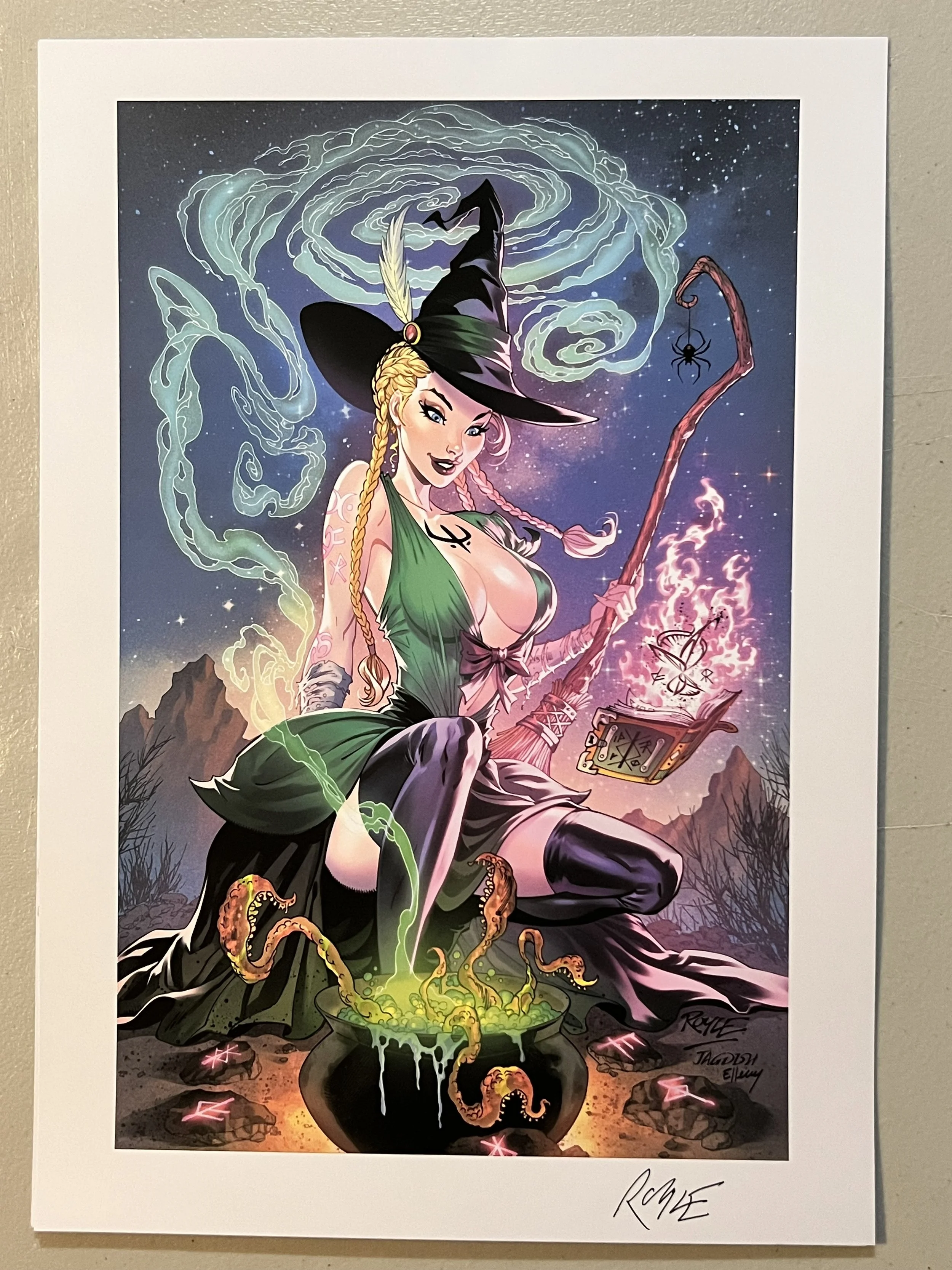 2026 Halloween Pin-Up John Royle Print.JPG