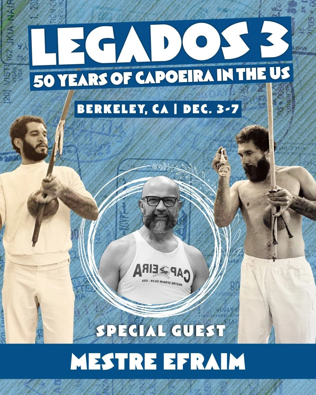 Mestre Acordeon and the Capoeira Arts Foundation (CAF) are honored to host Mestre Jelon and celebrate 50 years of capoeira in the United States. Join us for 5 days of learning with local and international guests. Link to register in bio.

#Capoeira #