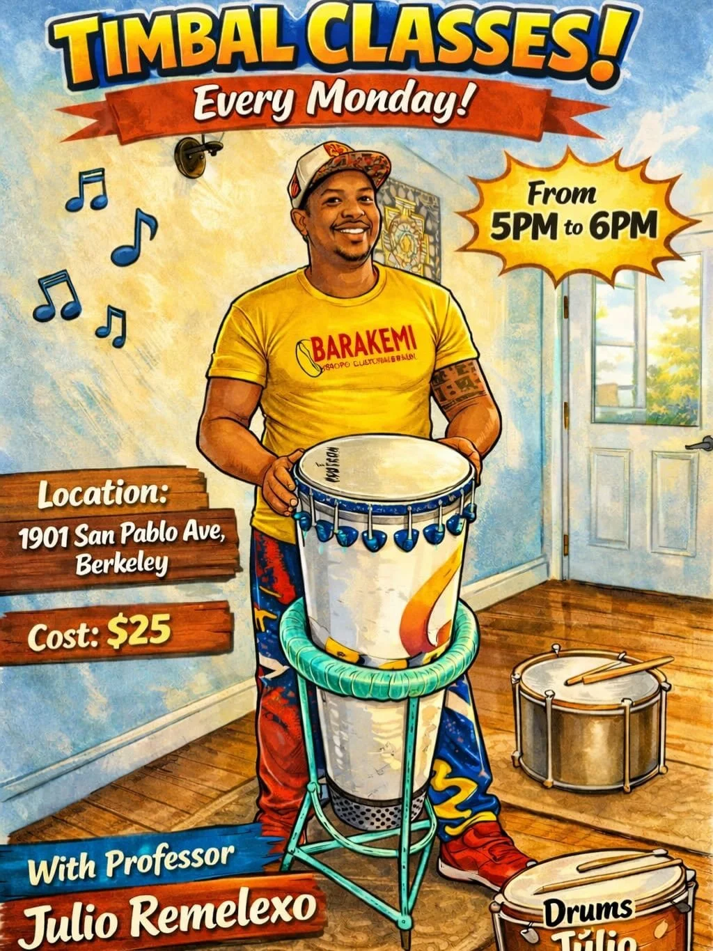 Spring classes at CAFs Casa De Cultura: batucada, samba no p&eacute;, salsa, and forr&oacute;!! EMBORA ✨✨✨