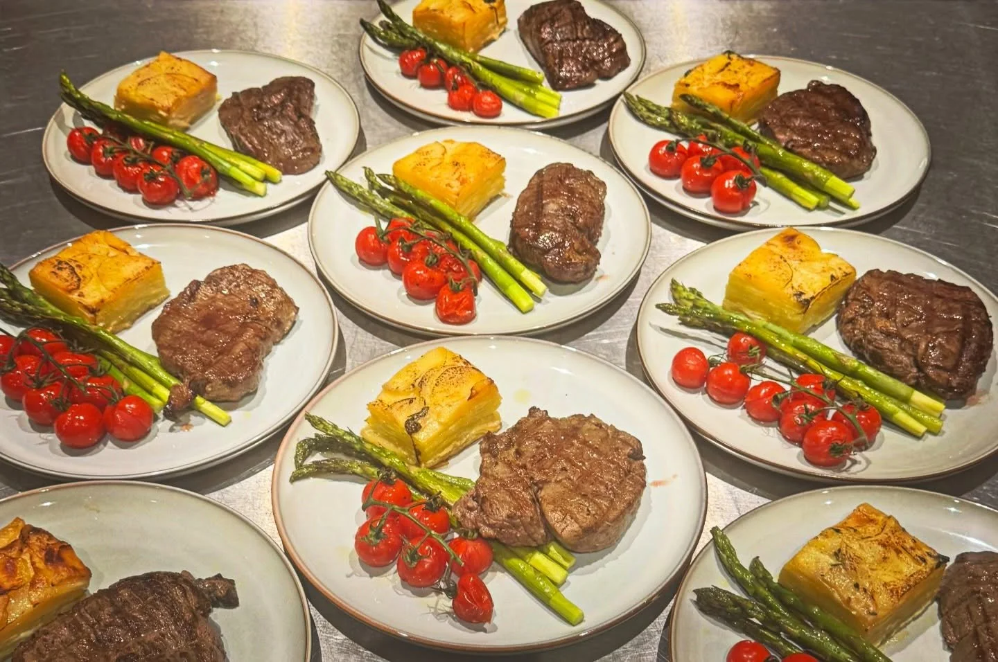 Last night conquering DUNOON. Birthday celebrations with some lovely guests #privatechef #privatedining #chefslife #chefsofınstagram #steakandveg