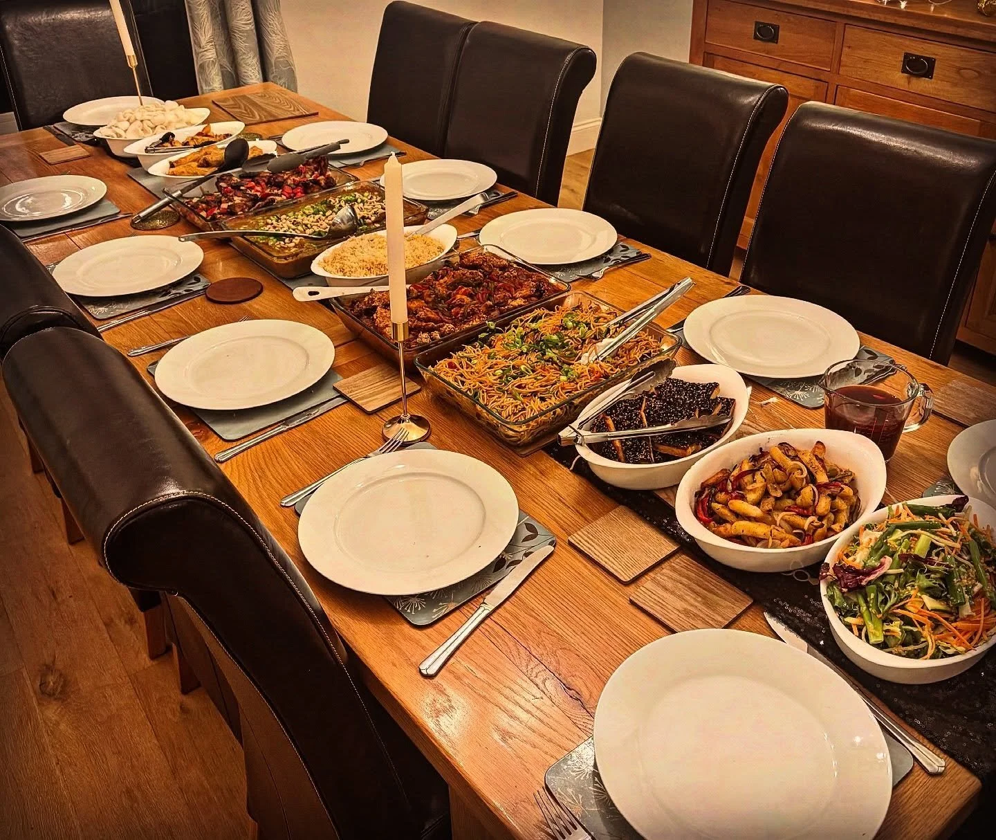 Most popular event. Hen Do Buffet. Not looking for Michelin star just a well cooked meal to enjoy with their party. Here we are doing homemade Chinese #privatechef #privatedining #chefslife #chefsofınstagram #hendo