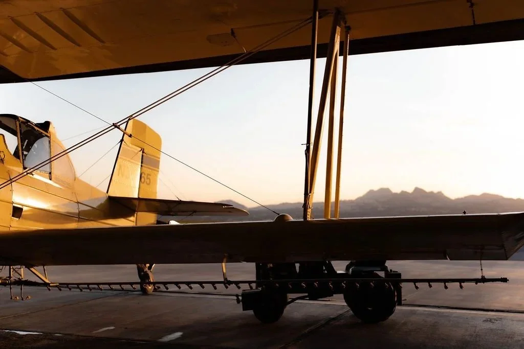 Sutter Buttes Dusters Crop Dusting Plane