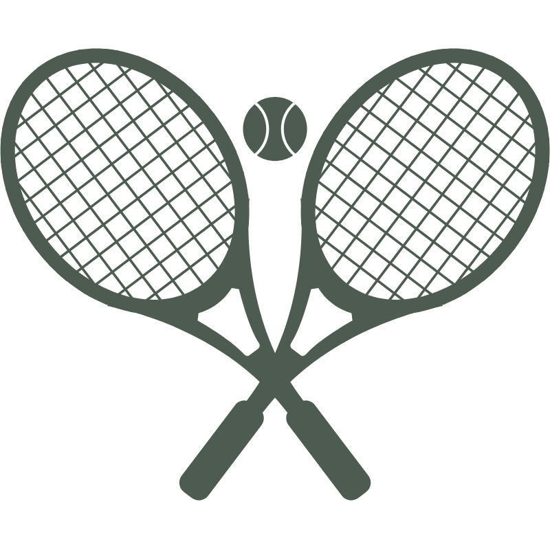 Two tennis rackets.