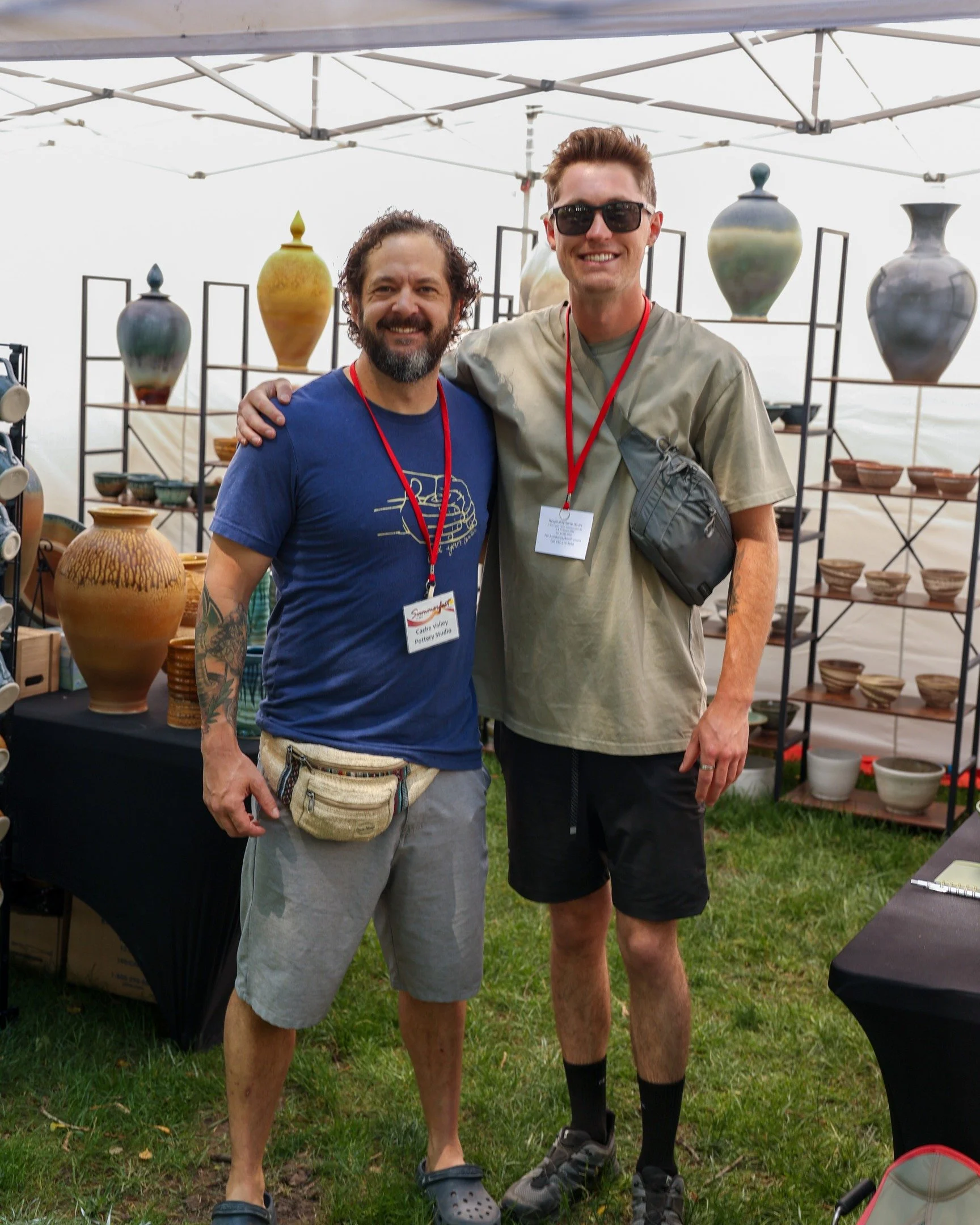 A booth at a market or festival is like a storefront that only exists for a weekend.

Your whole product line is on display, customers are walking by, and you have a backdrop you didn&rsquo;t have to build. Then by Sunday night, it&rsquo;s all packed