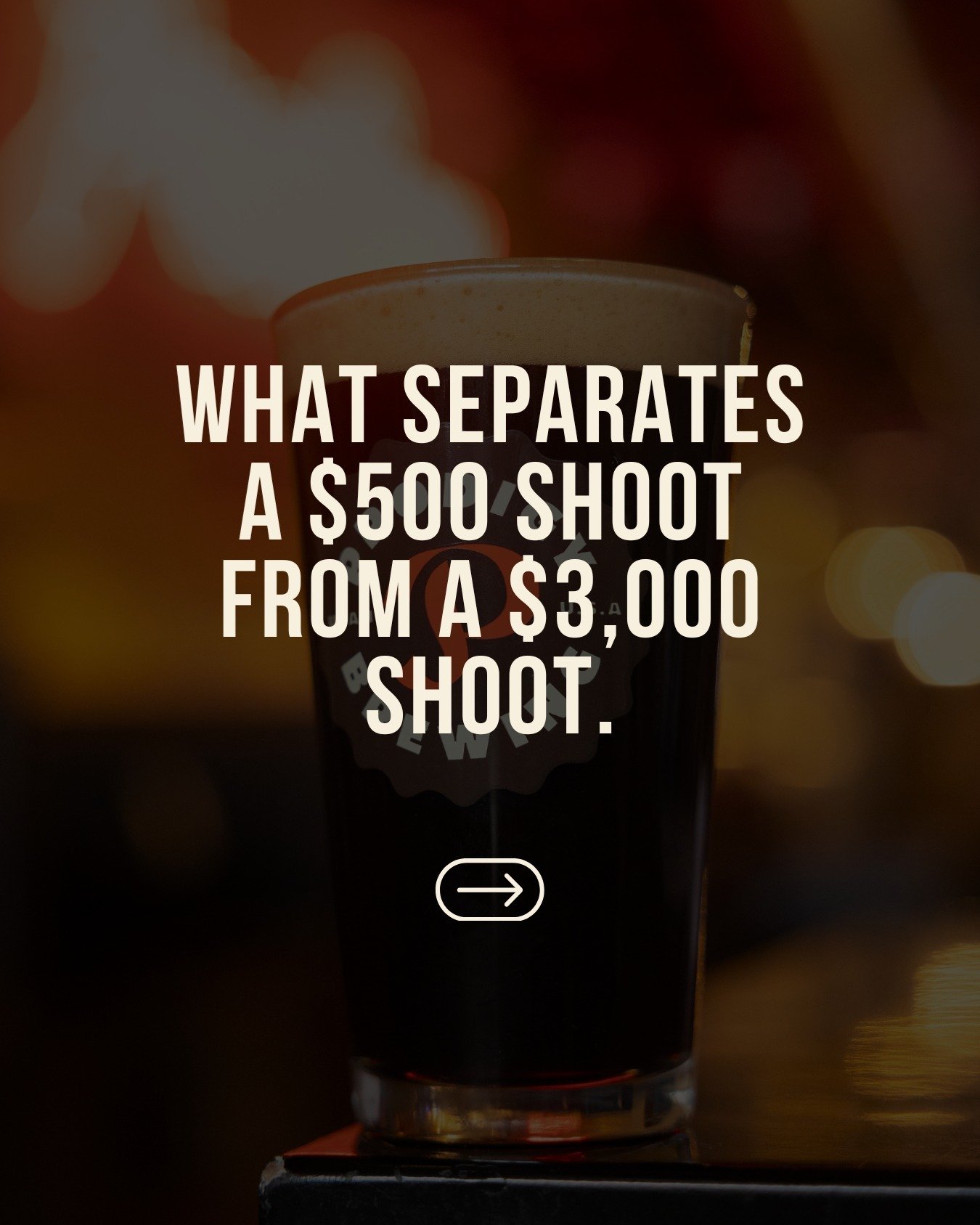 Why does one photographer charge $500 and another charge $3,000? It&rsquo;s a fair question, and the answer usually isn&rsquo;t the camera.

It&rsquo;s the time. Lighting one dish well takes longer than taking a dozen quick photos.

It&rsquo;s the va