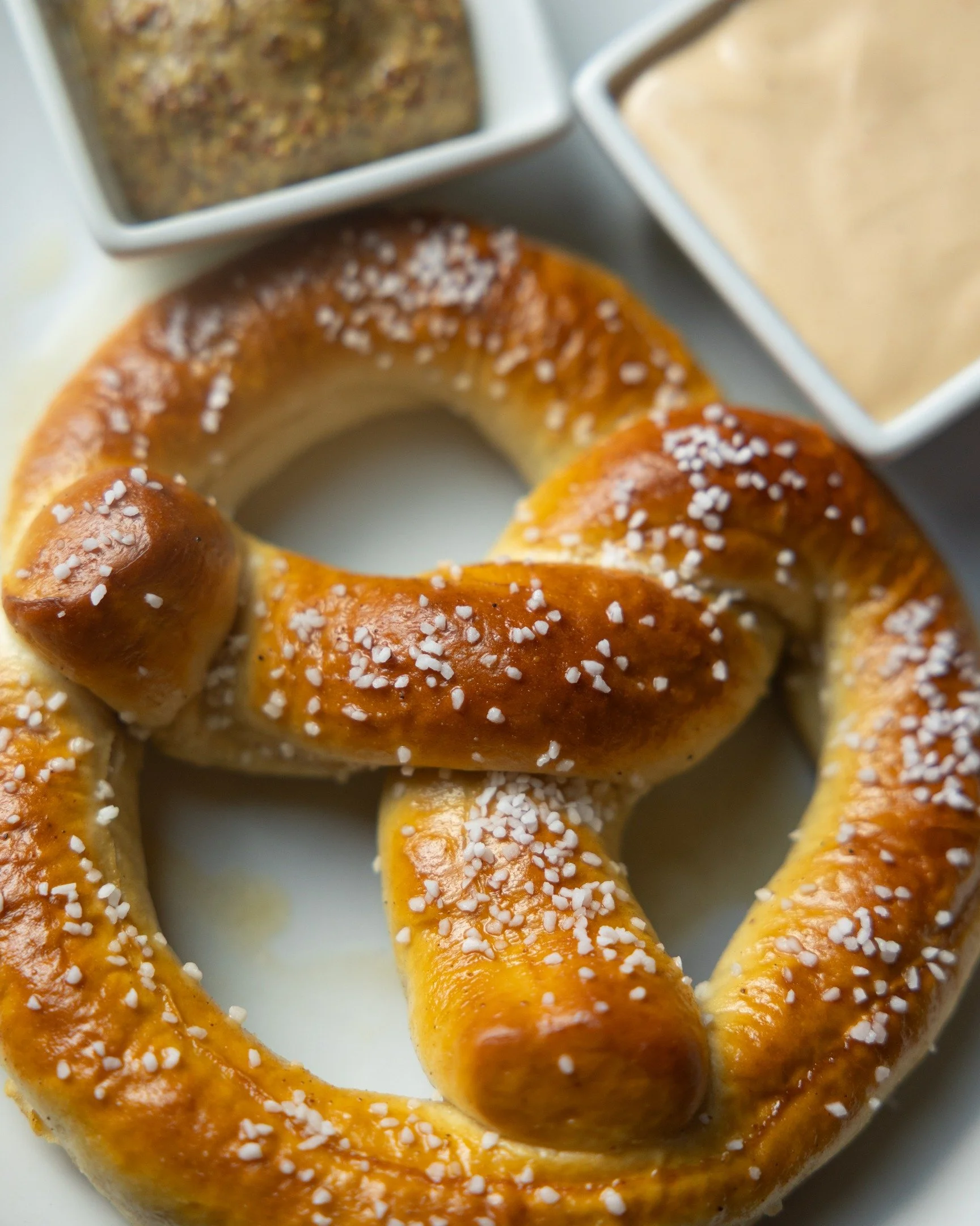 Sometimes one photo is worth taking your time on.

A pretzel might not seem like it needs much attention, but small details make a big difference. Turning it until the salt catches the light. Moving the cheese just a little closer. Waiting for the st