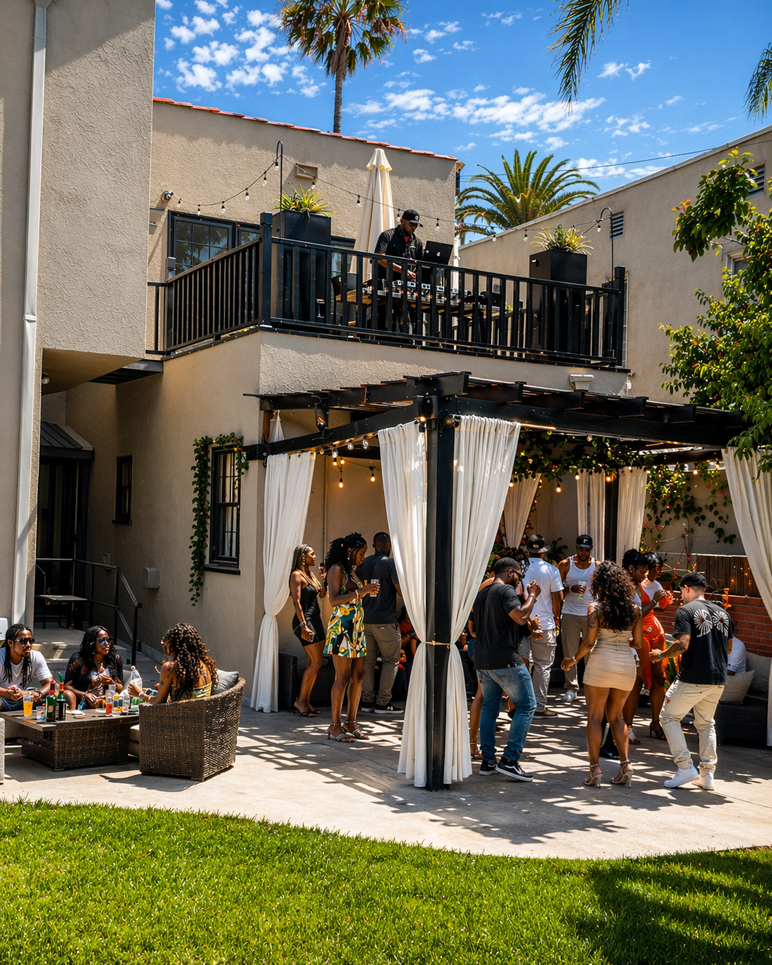 360 dancefloor canopy