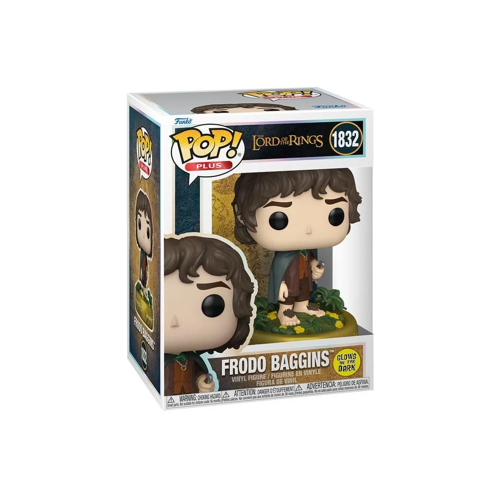 Funko POP Plus Frodo Baggins Glow Lord of the Rings Vinyl Figure 9cm