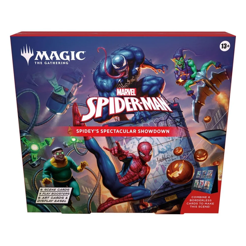Magic: The Gathering Marvel's Spider-Man Scene Box Display with 4 packs, English edition