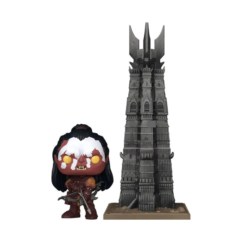 Funko POP Town Lord of the Rings Lurtz with Tower Vinyl Figure 9cm