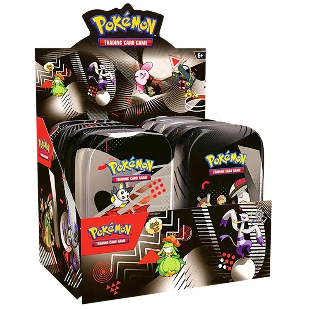 Pokémon Scarlet & Violet 10.5 Black Bolt & White Flare Unova Mini Tins sealed in UK