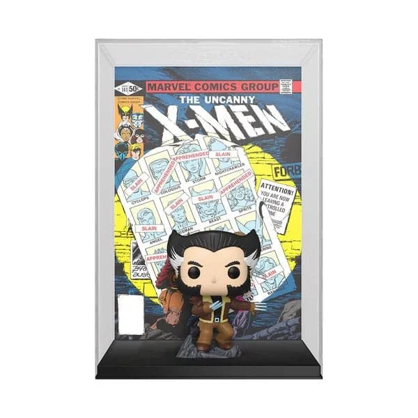 Marvel POP! Comic Cover Vinyl Figure featuring Wolverine from X-Men: Days of Future Past (1981), 9 cm collectible