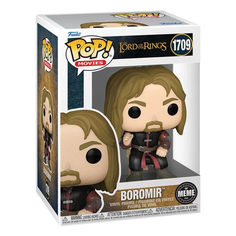 Funko POP Boromir Meme Edition Lord of the Rings Vinyl Figure 9cm