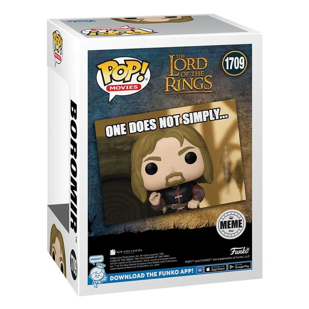 Funko POP Boromir Meme Edition Lord of the Rings Vinyl Figure 9cm